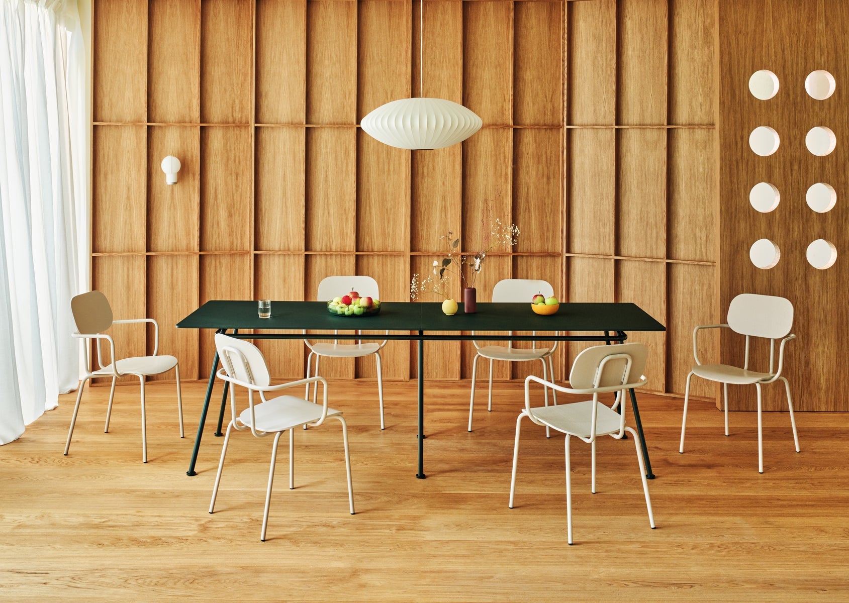 Stolička NOVÁ ŠKOLA perlový podstavec