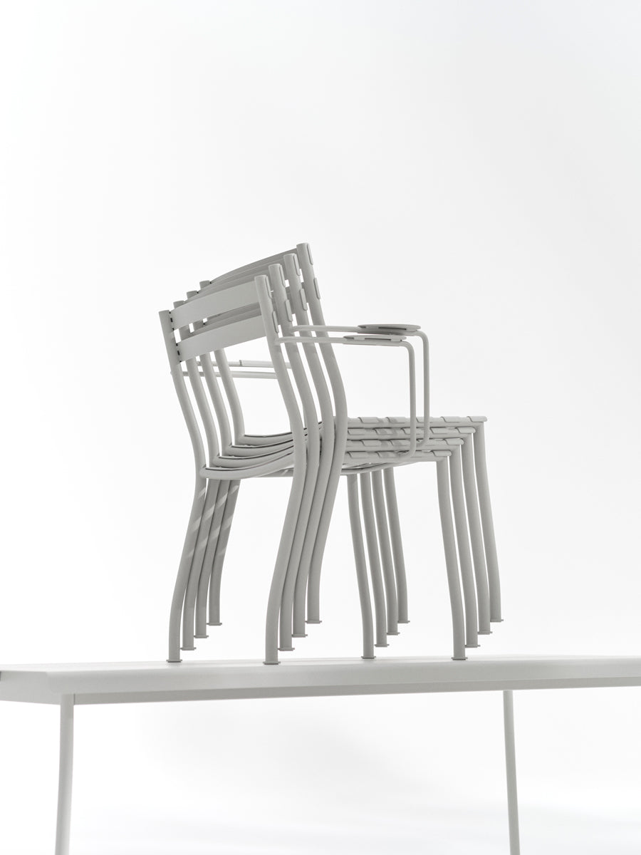 A set of garden chairs Flander galvanized steel