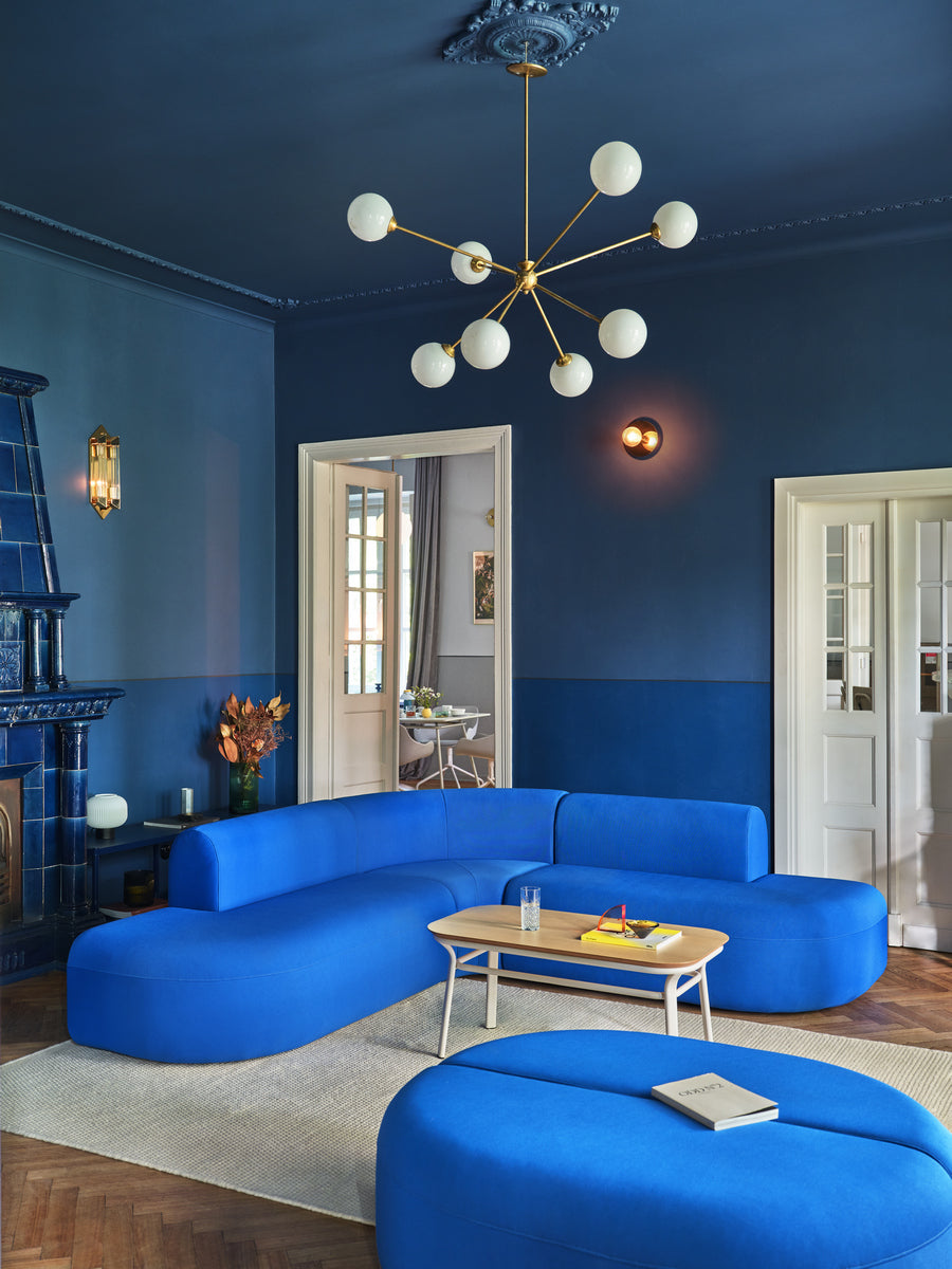 Stolik GRACE fornir s kovovou základňou