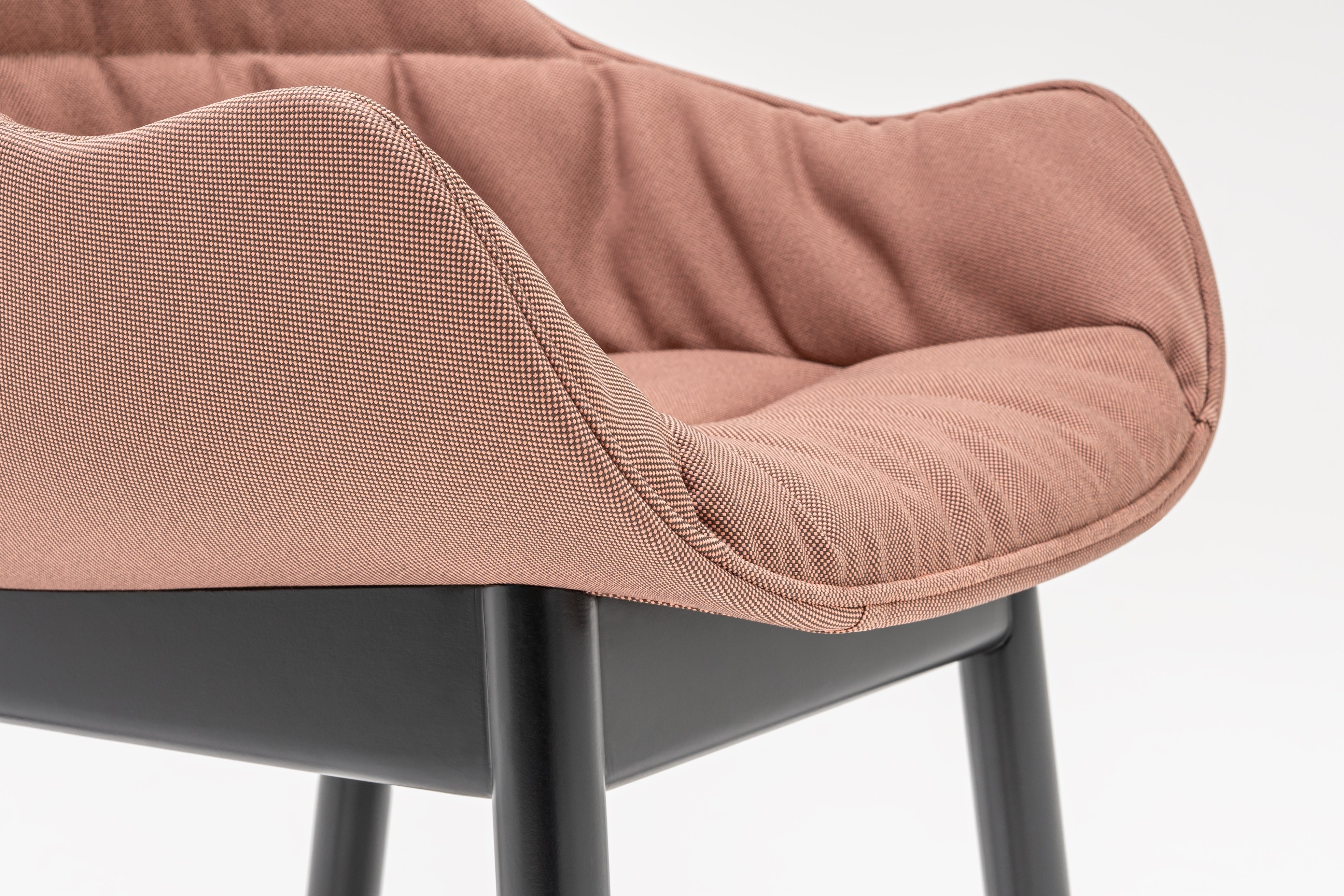 Baltic soft duo chair wooden base