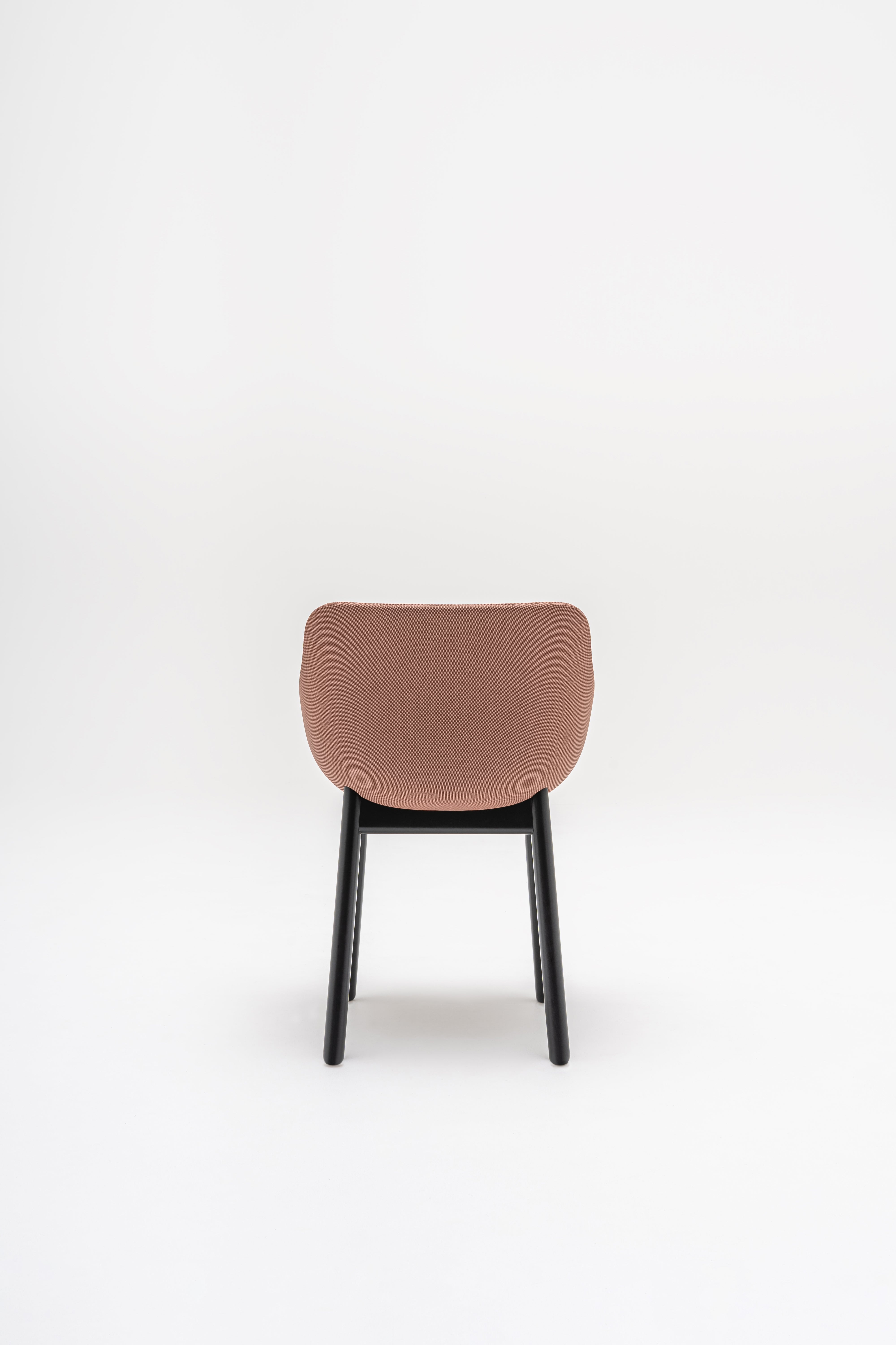 Baltic soft duo chair wooden base