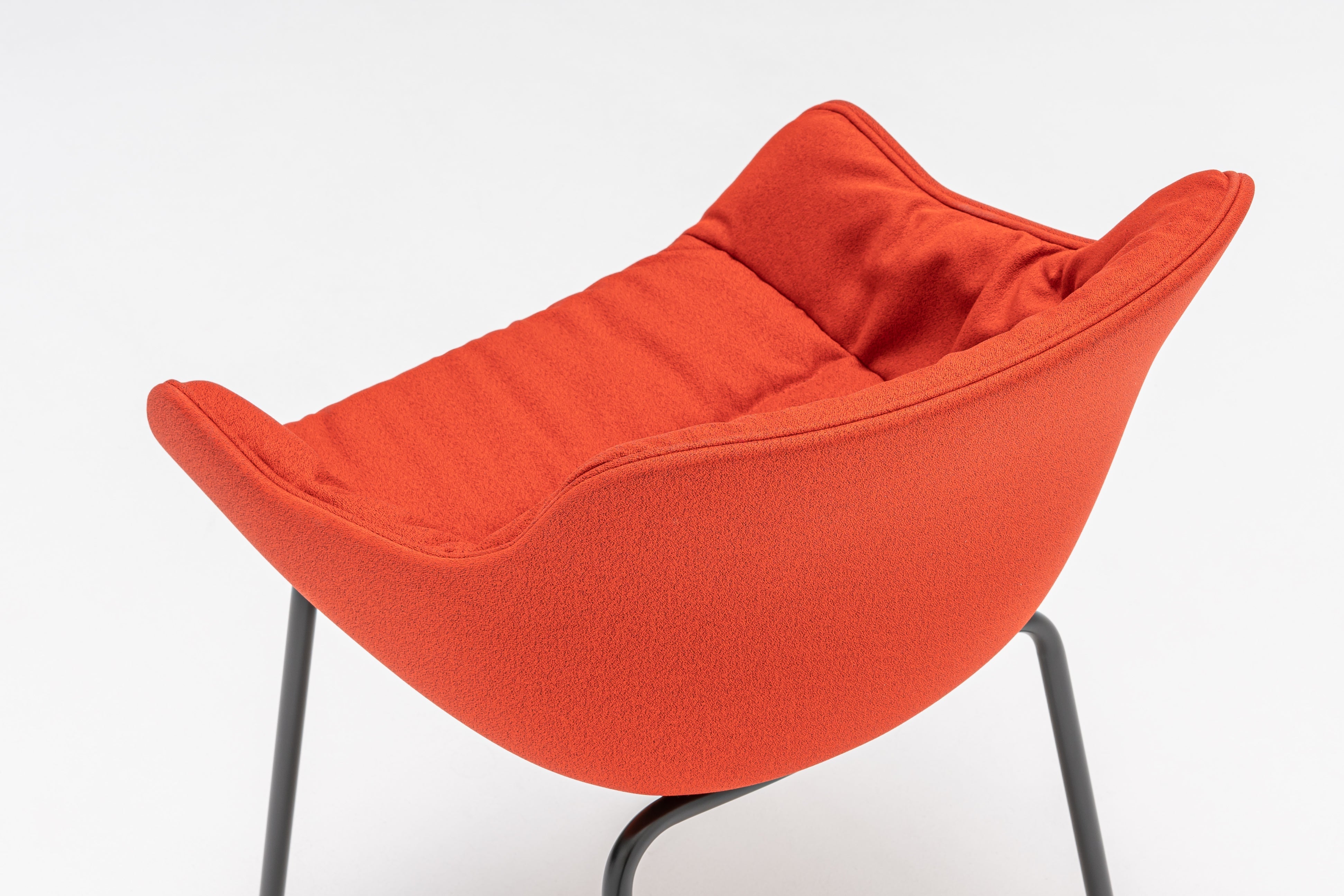 Stolička BALTIC SOFT DUO s kovovou základňou