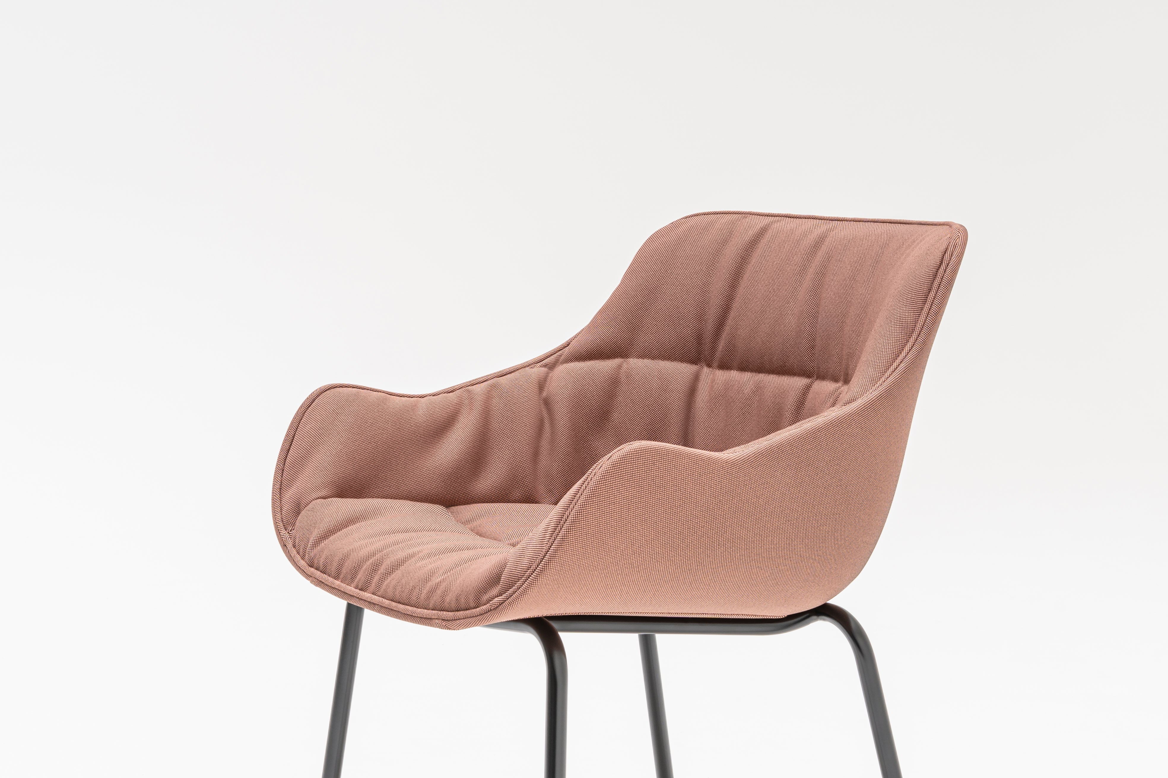 Stolička BALTIC SOFT DUO s kovovou základňou