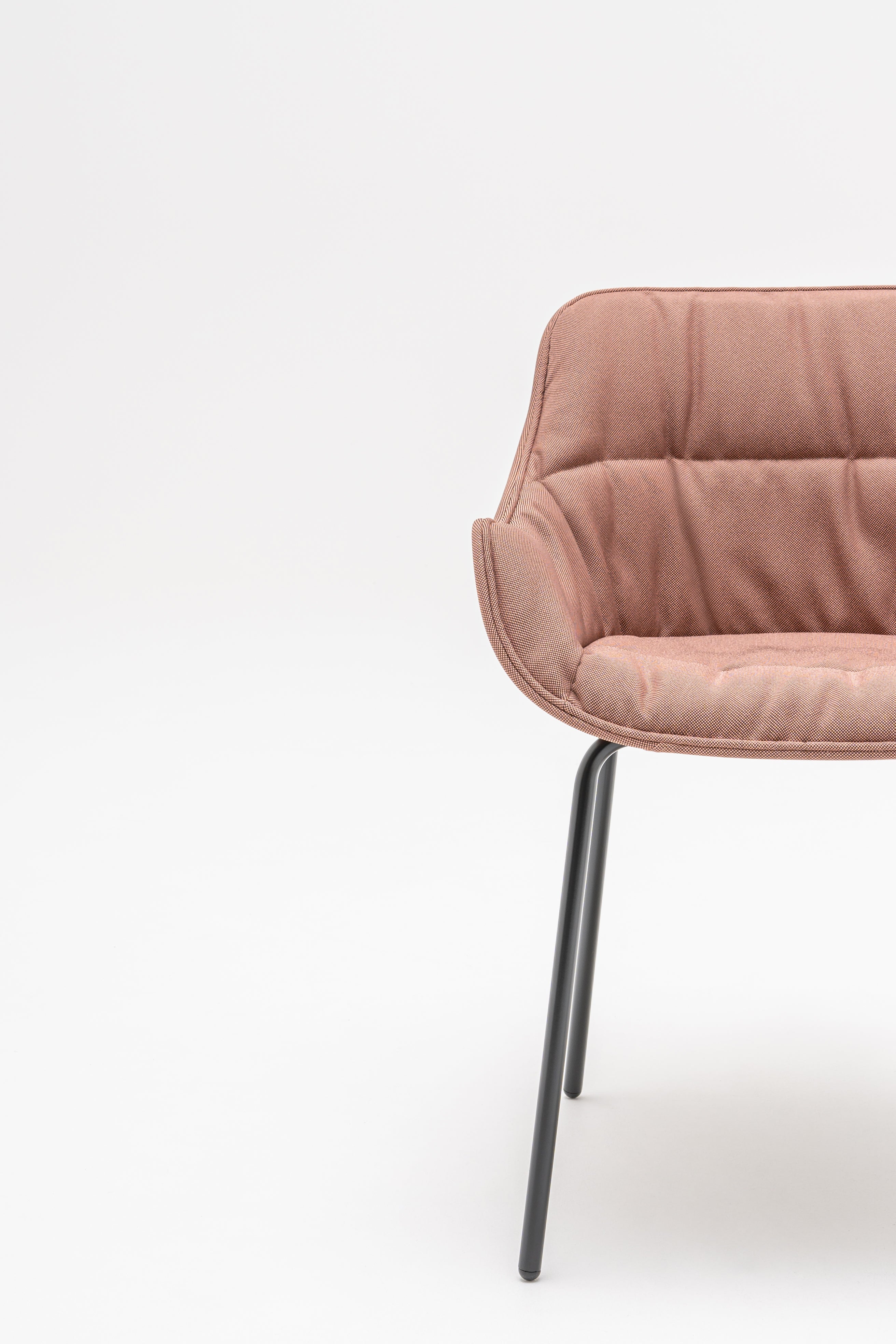 Stolička BALTIC SOFT DUO s kovovou základňou