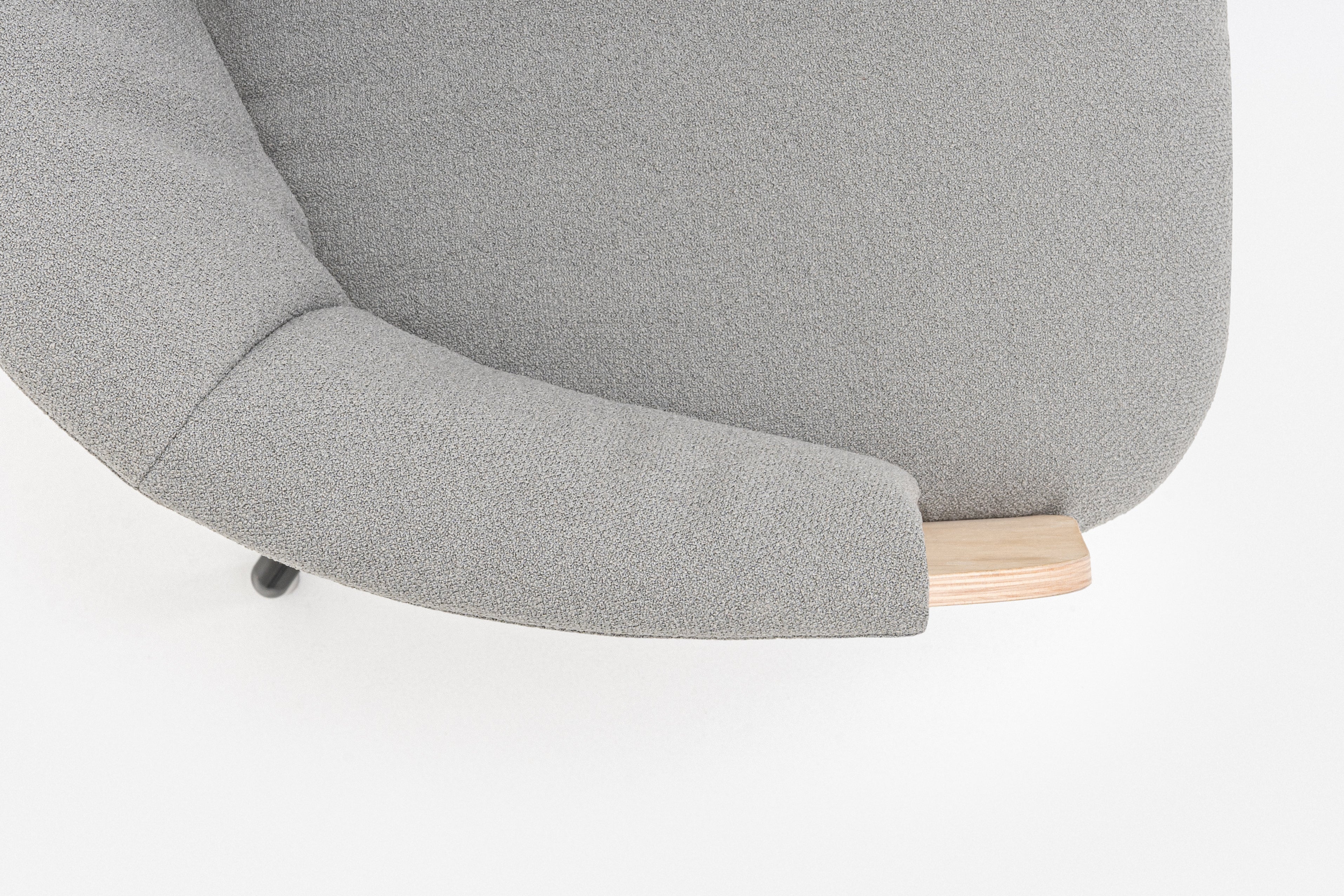 Krzesło obrotowe COLLAR metalowa podstawa