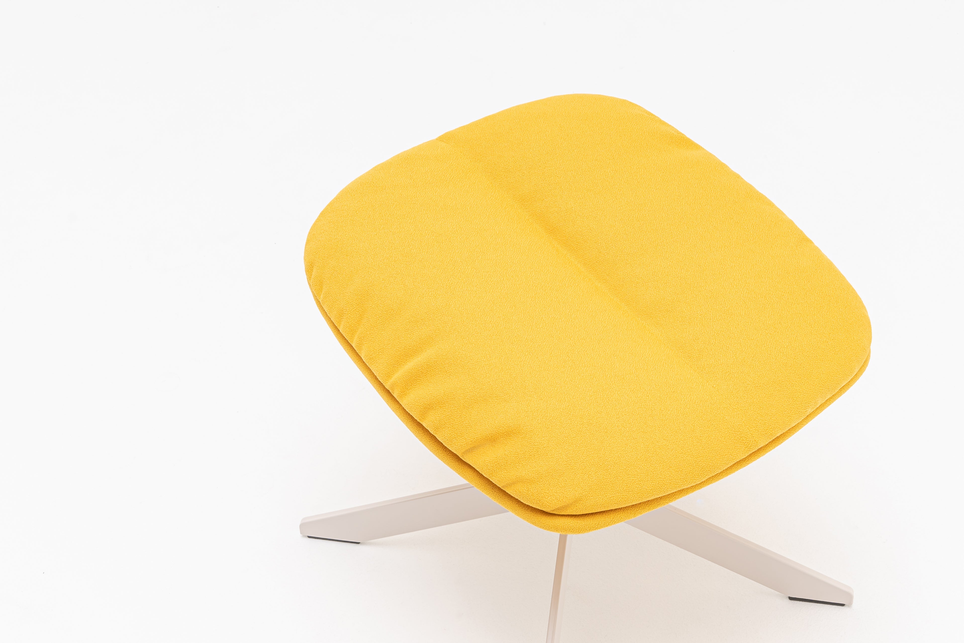 Fat frank footrest upholstered