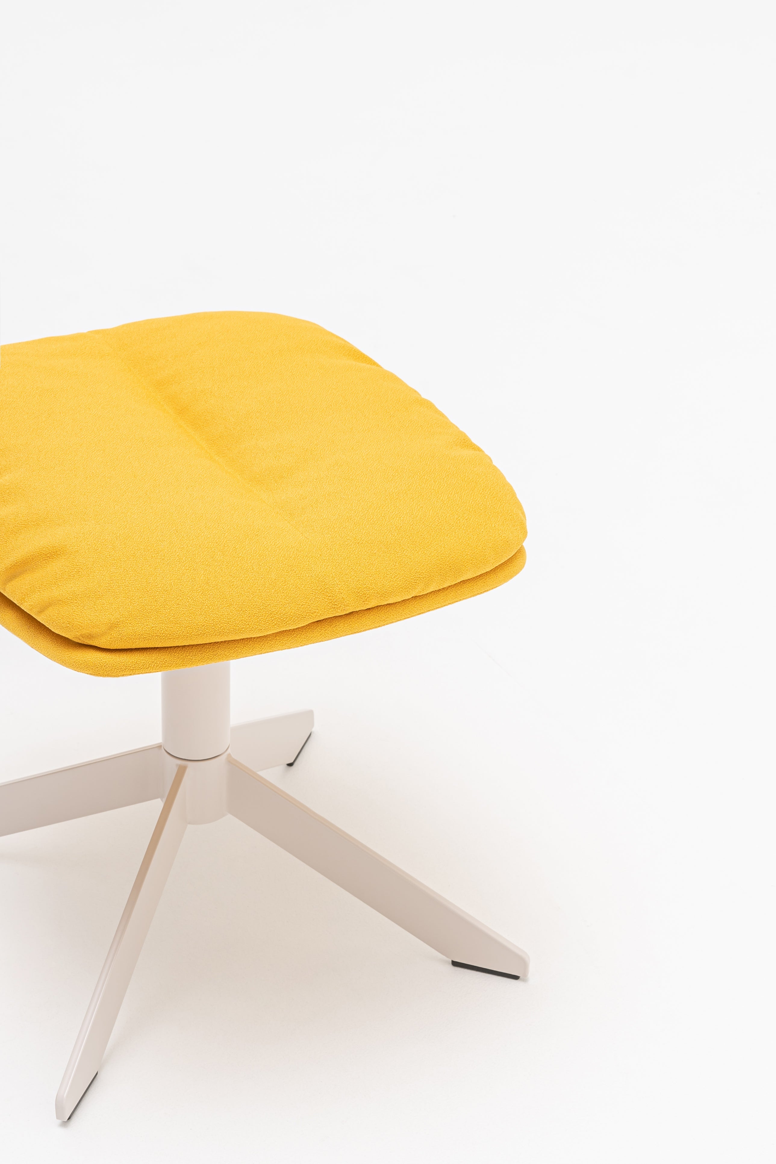 Fat frank footrest upholstered