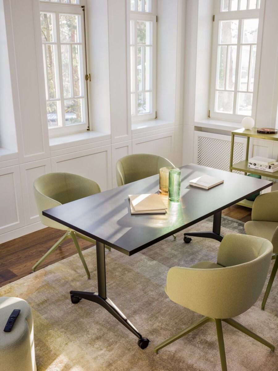 Krzesło obrotowe GRACE aluminiowa podstawa - kolor do wyboru [Milena] MDD    Eye on Design