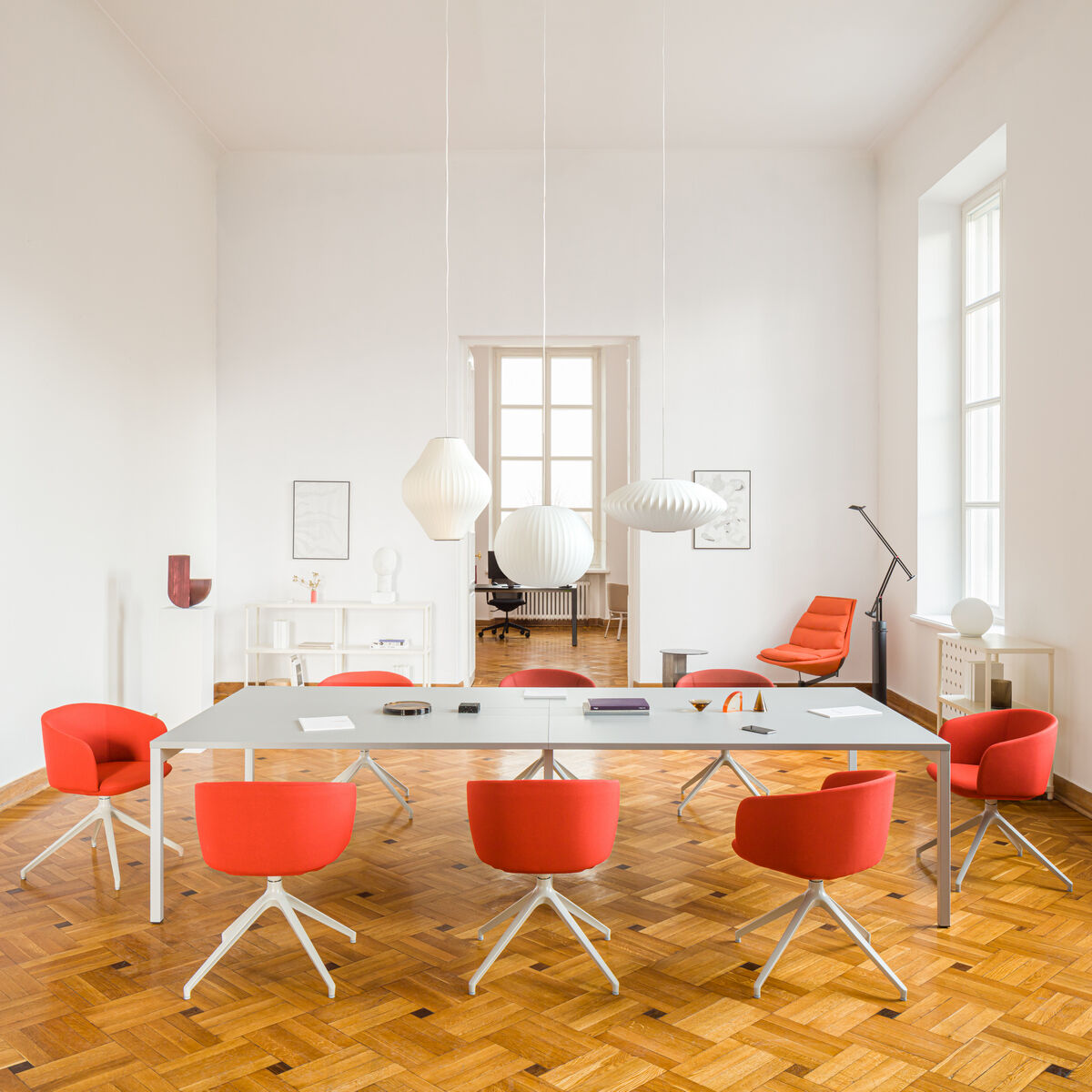 Krzesło obrotowe GRACE aluminiowa podstawa - kolor do wyboru [Milena] MDD    Eye on Design