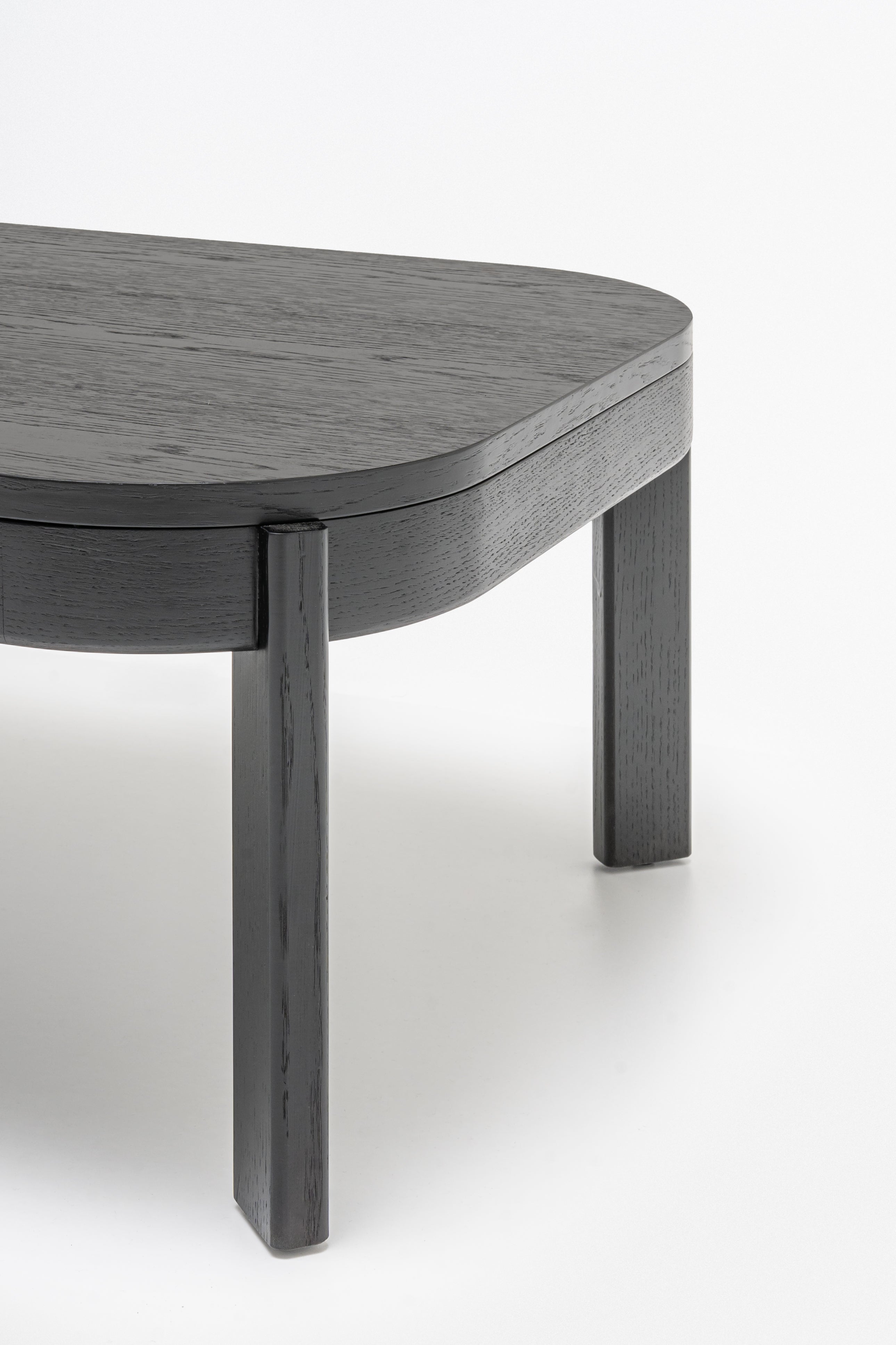 Upholstered ramp wooden base