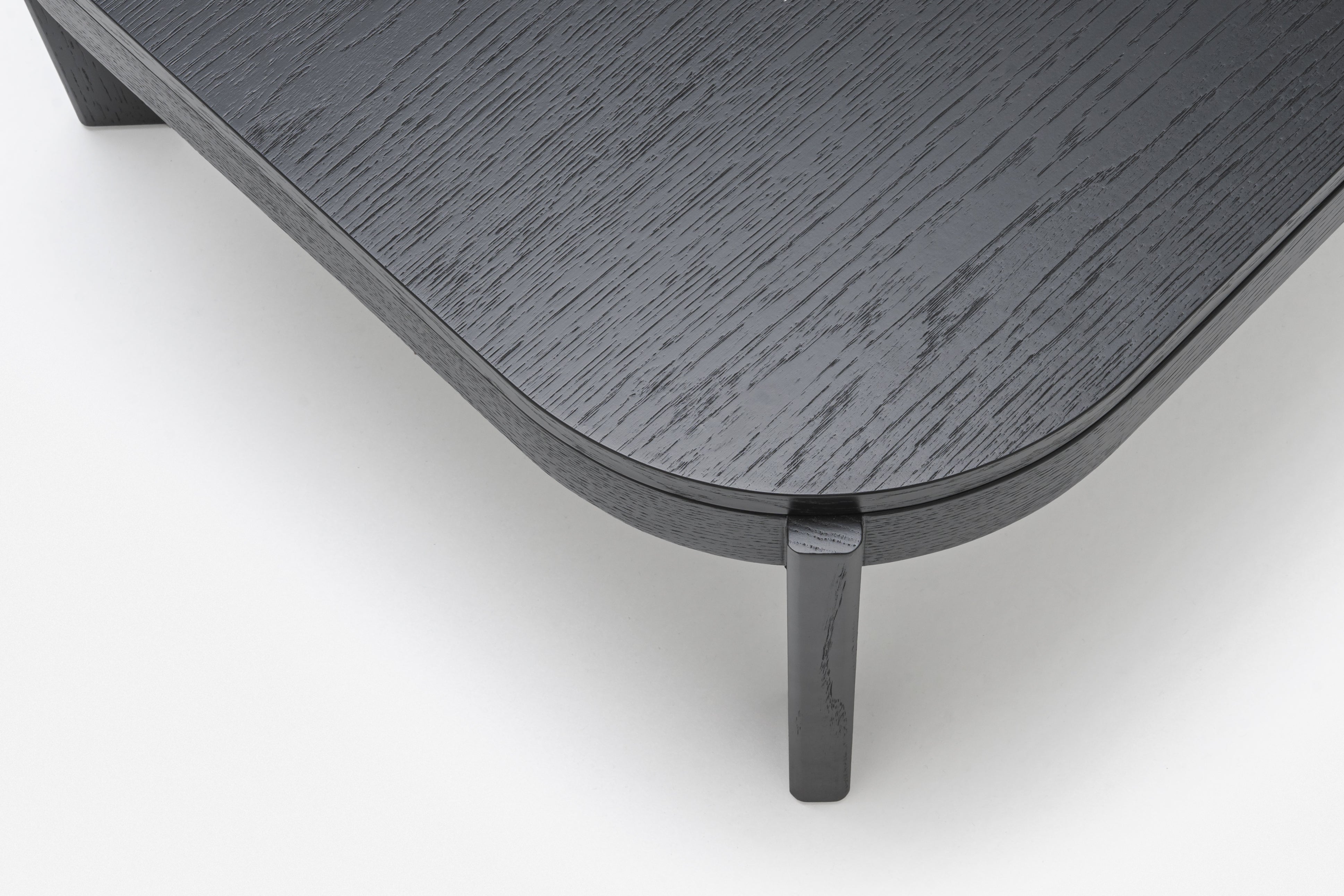 Upholstered ramp wooden base