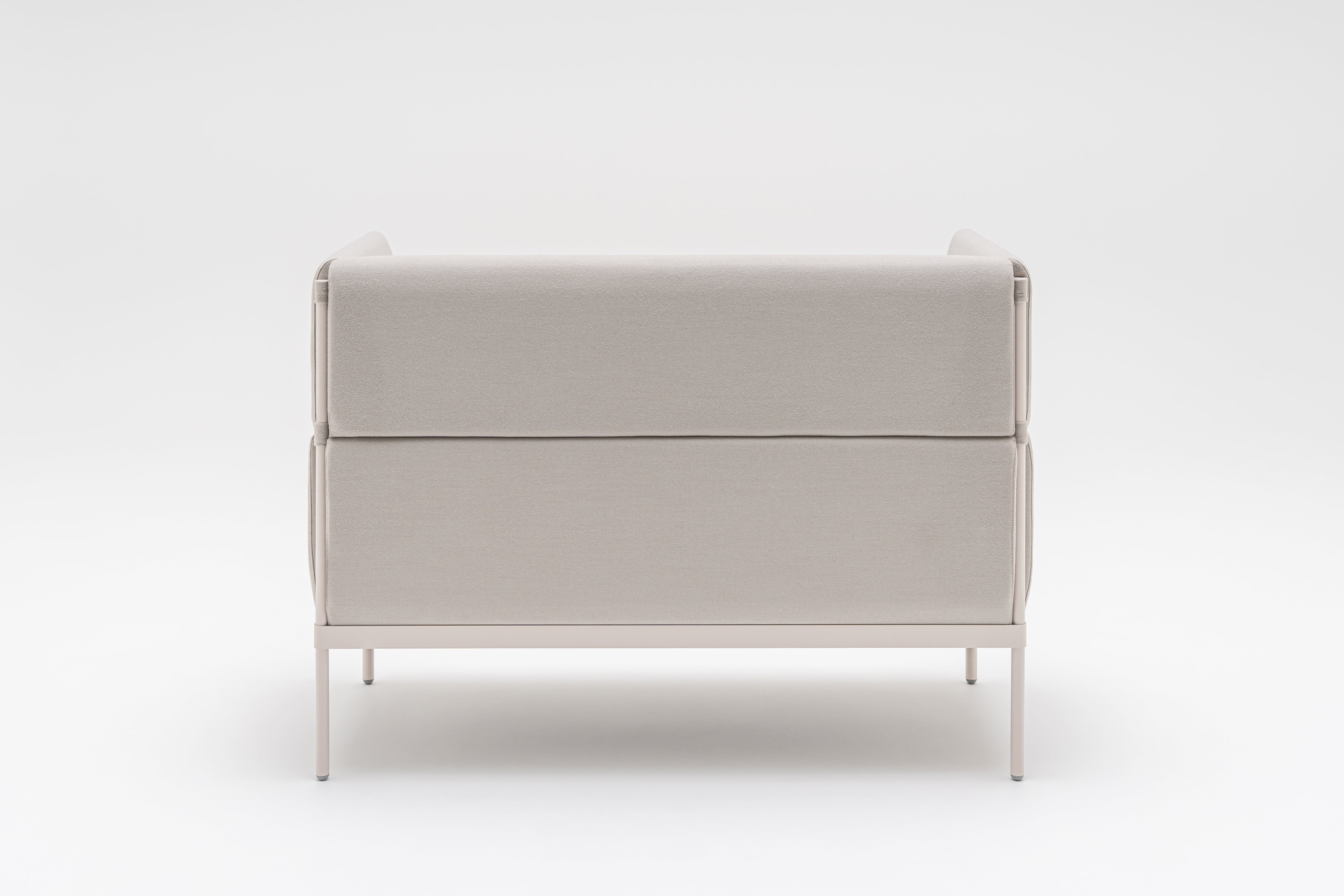 2-person high-person upholstered sofa