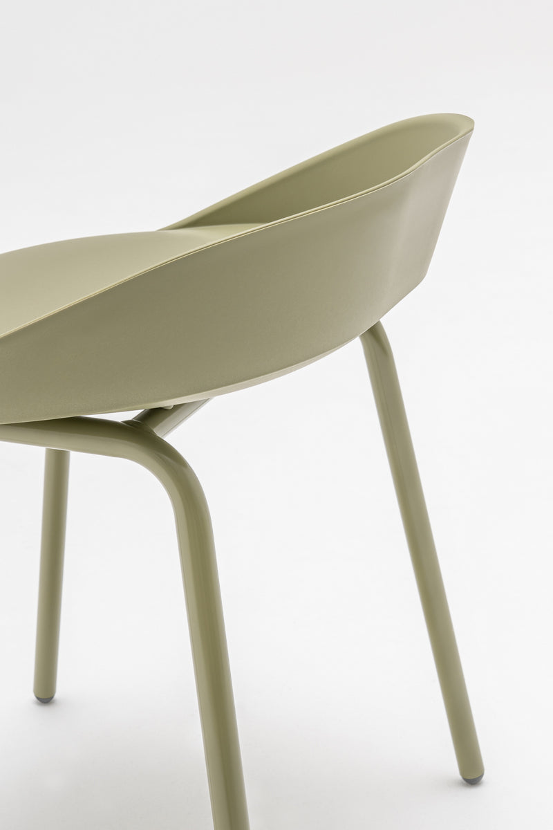 Team metal base chair