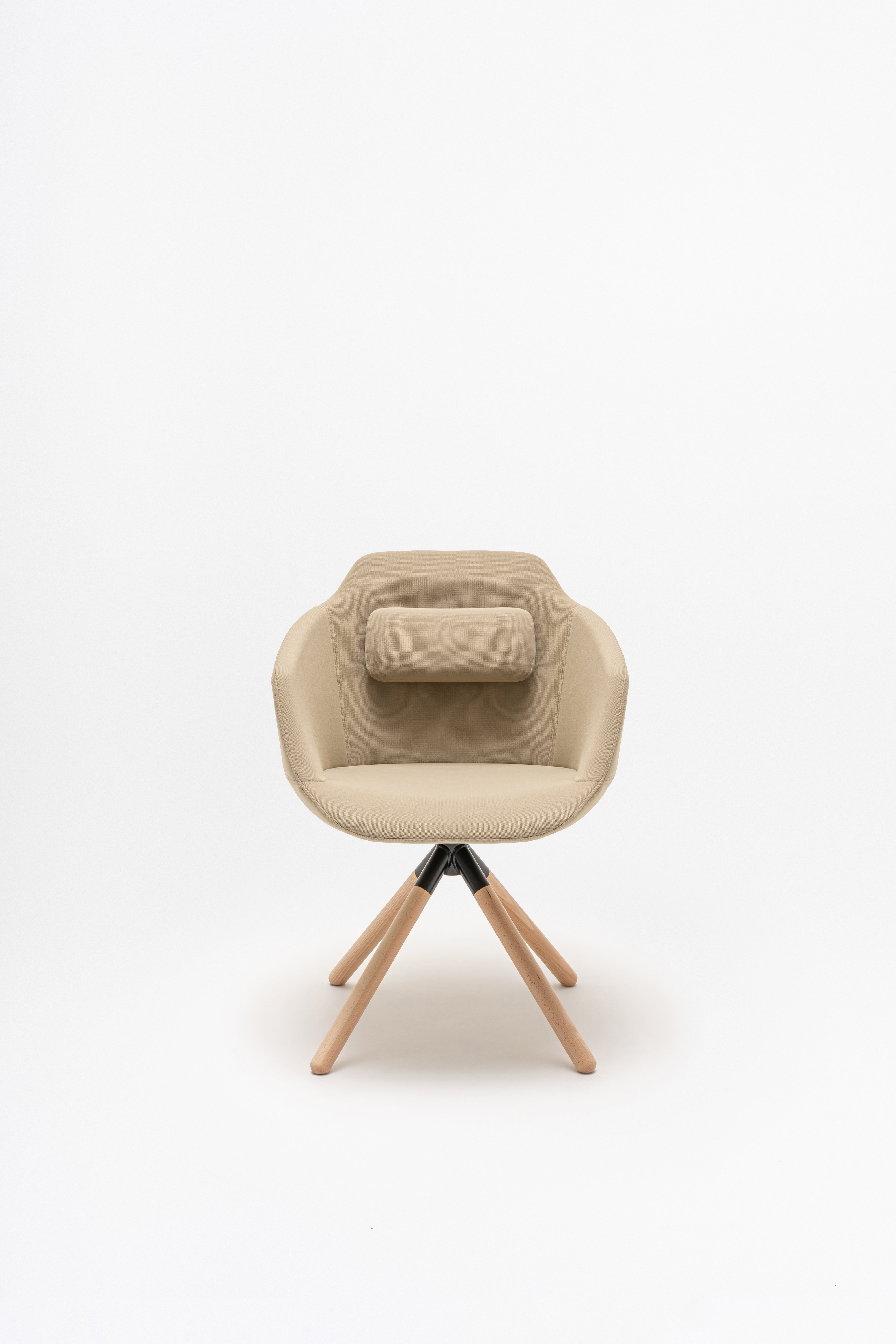 Office chair Ultra wooden base