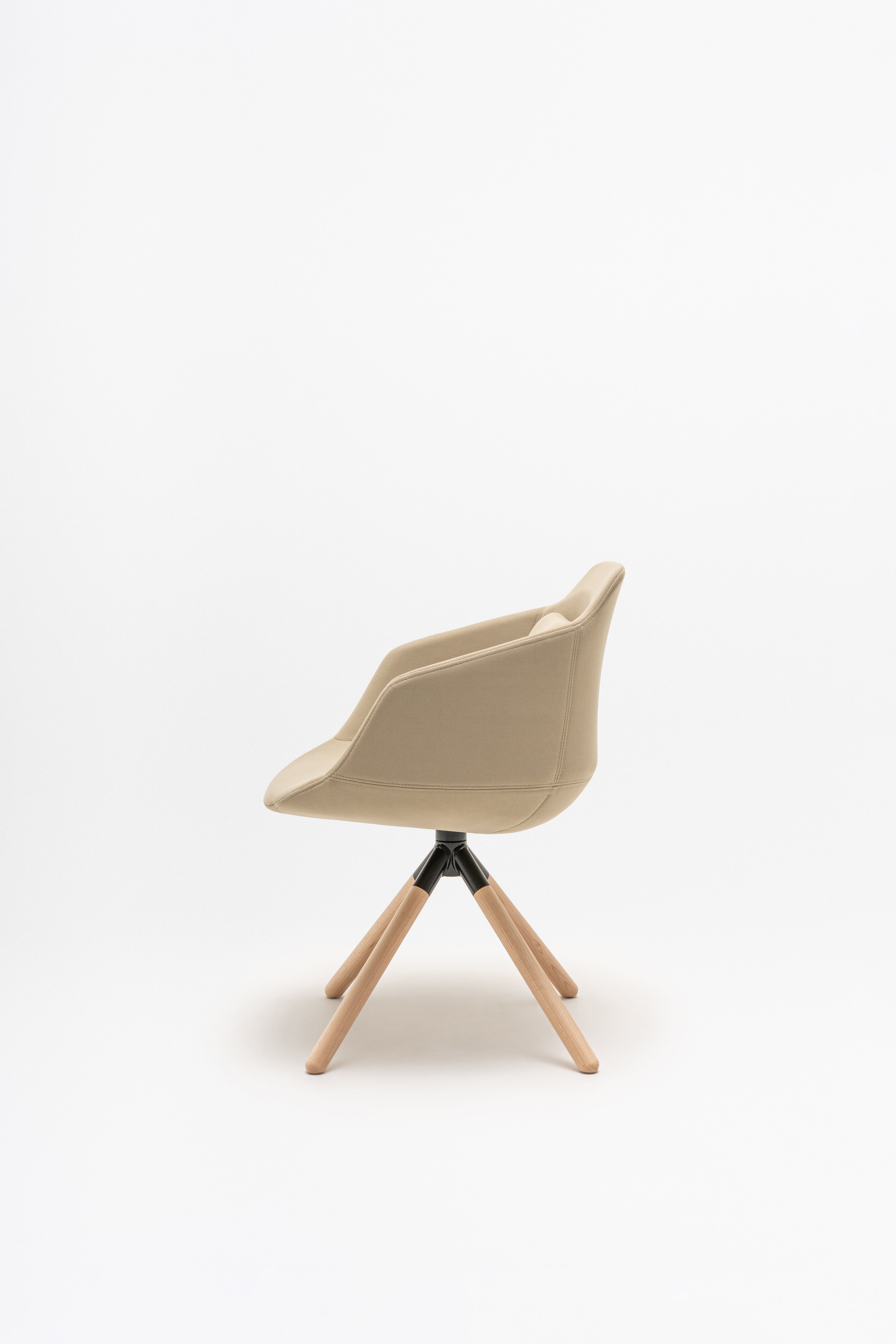 Office chair Ultra wooden base