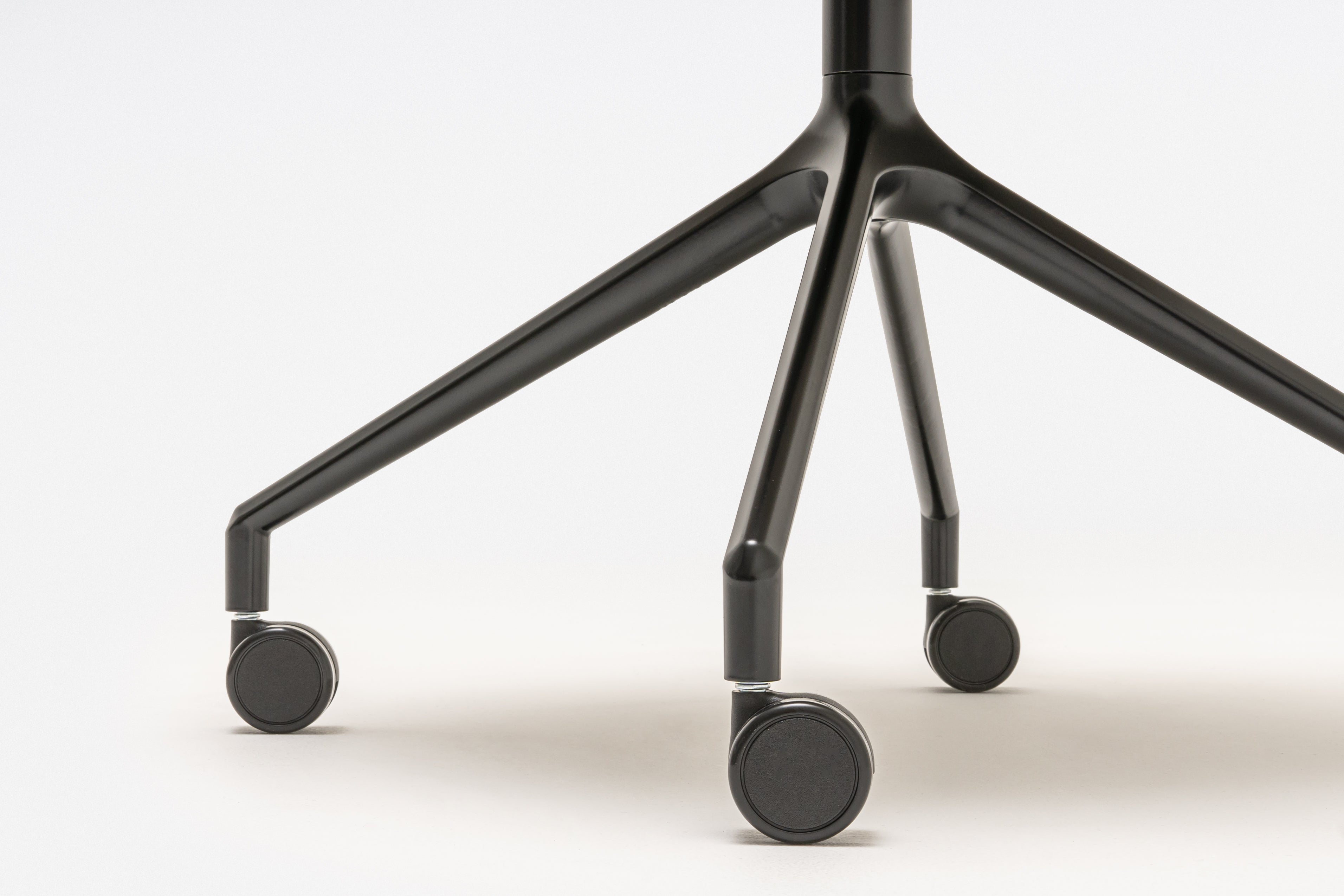 Office chair Ultra base of the cross with wheels for hard surface