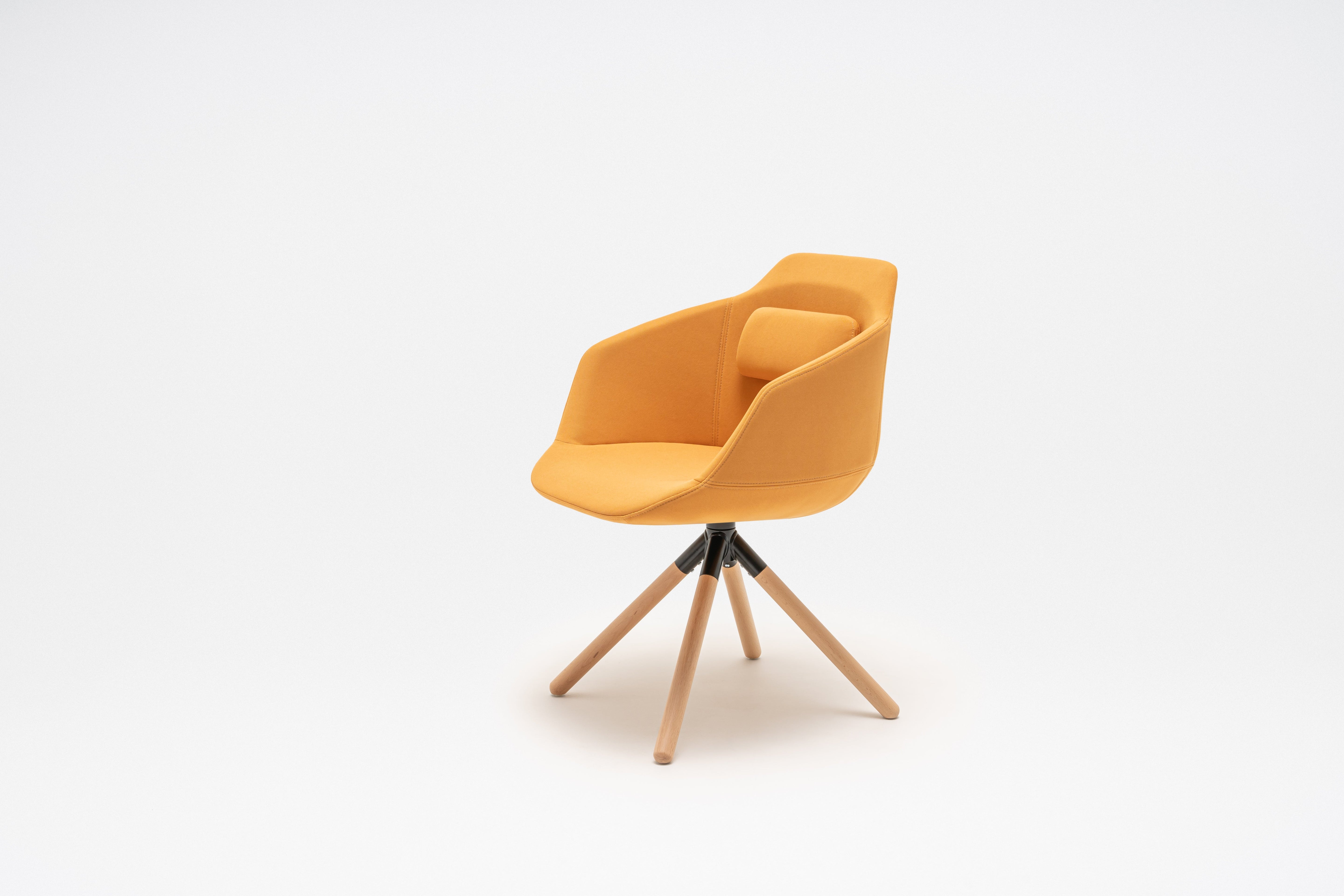 Office chair Ultra wooden base