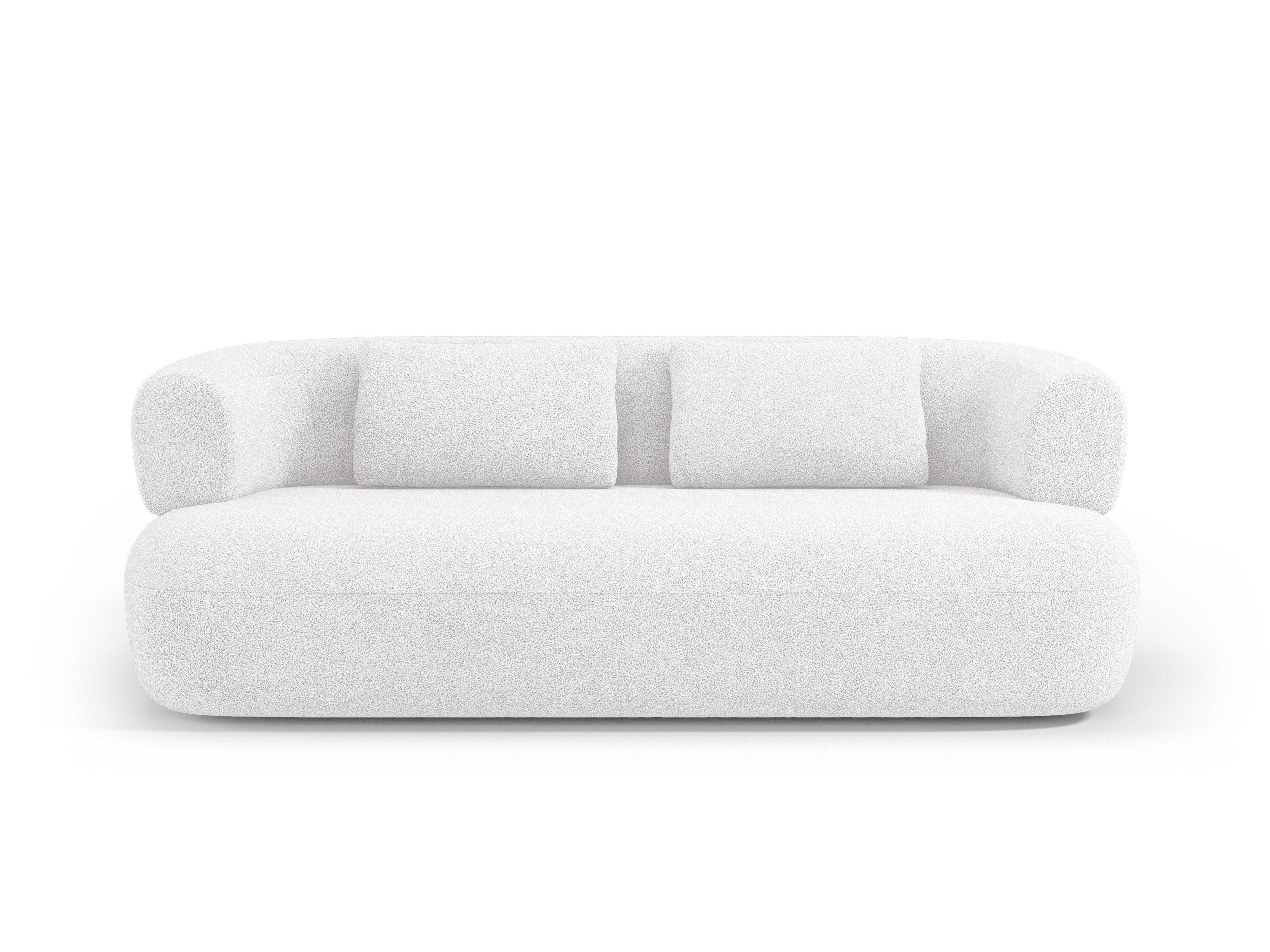 3 seater sofa ALDRIN white boucle Windsor & Co Eye on Design