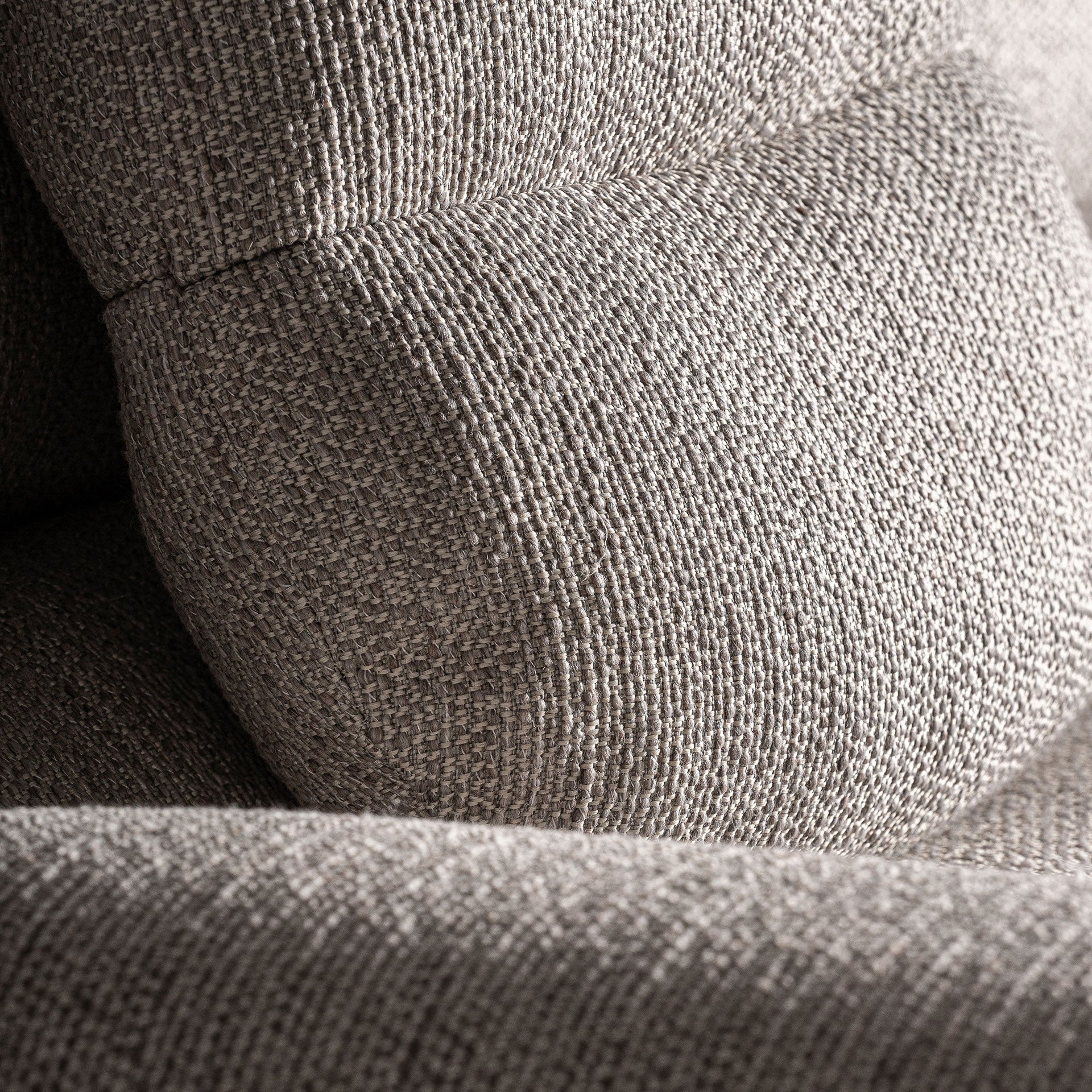 Pohovka s vankúšmi JACQUARD béžová s drevenou základňou