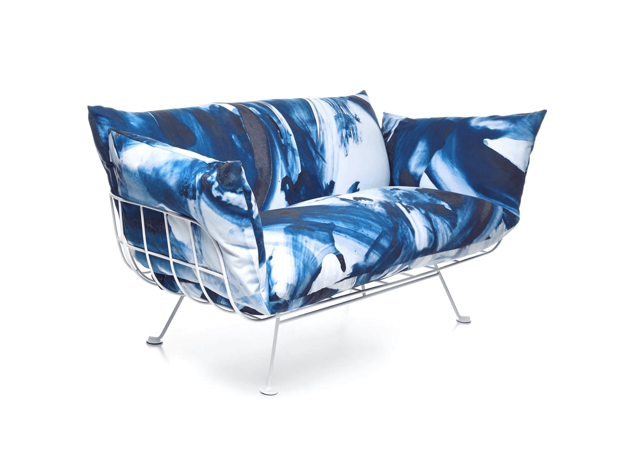 Sofa NEST steel base Moooi Eye on Design