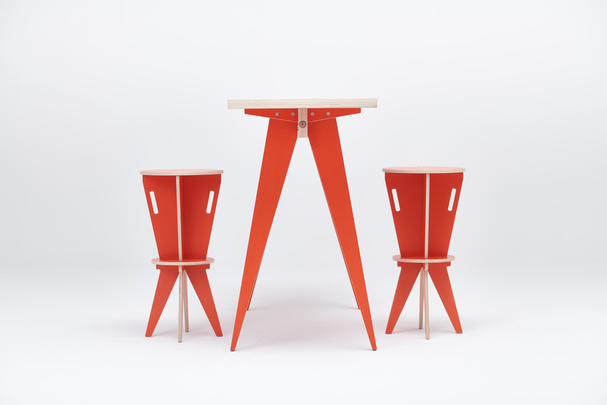 Stół ST CALIPERS SHARE czerwony