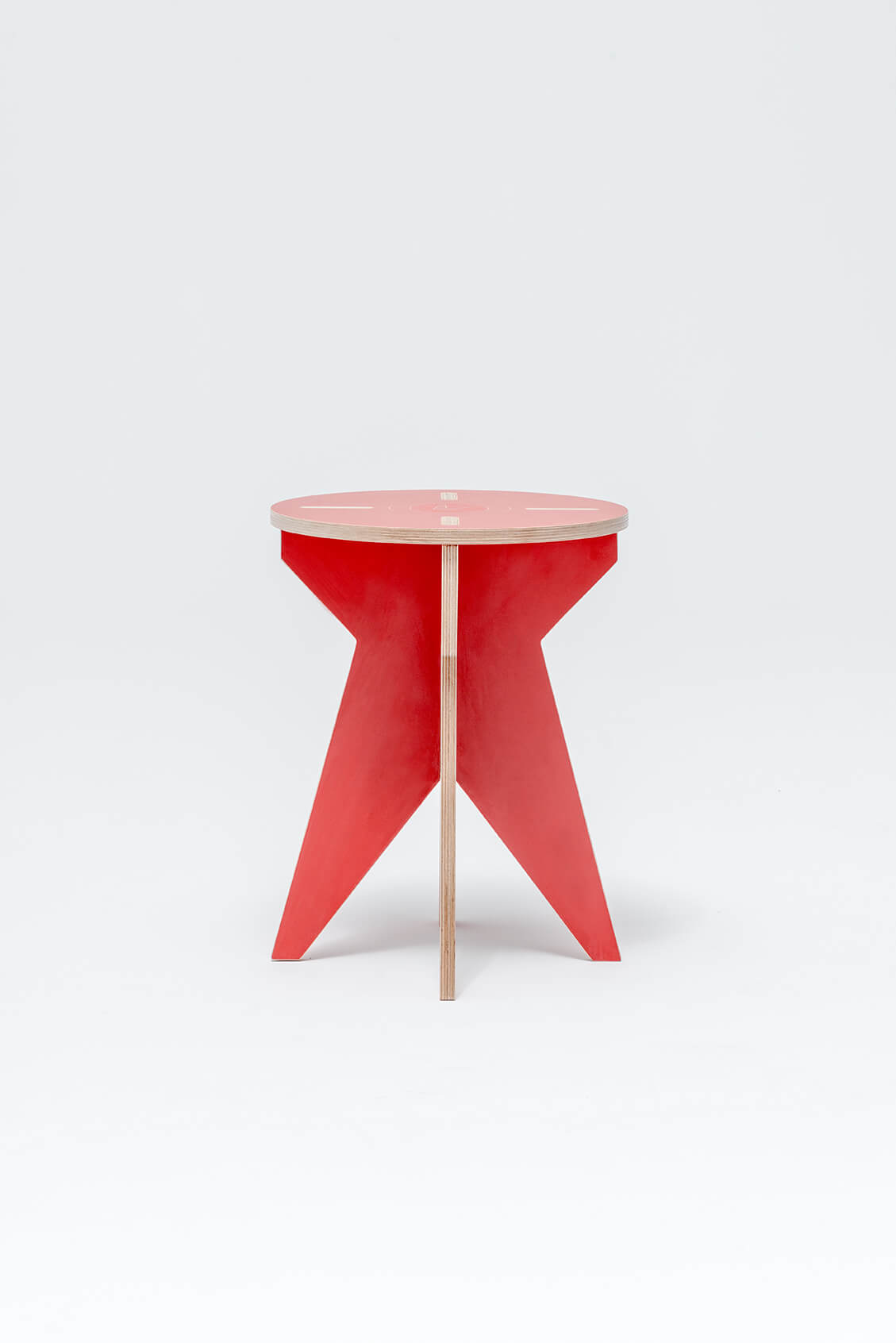 Stolička ST STOOL červená