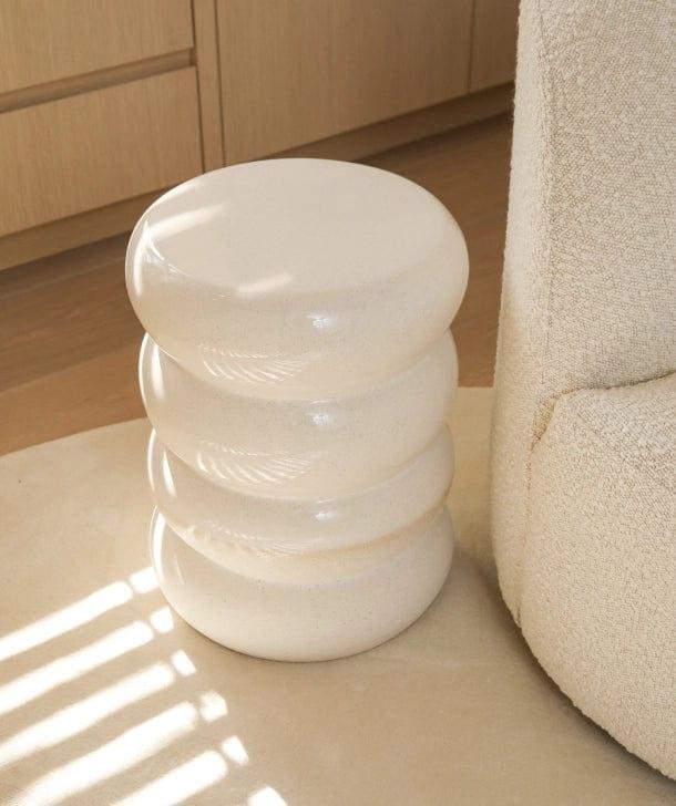 Stołek CHUBBY biały Pols Potten    Eye on Design