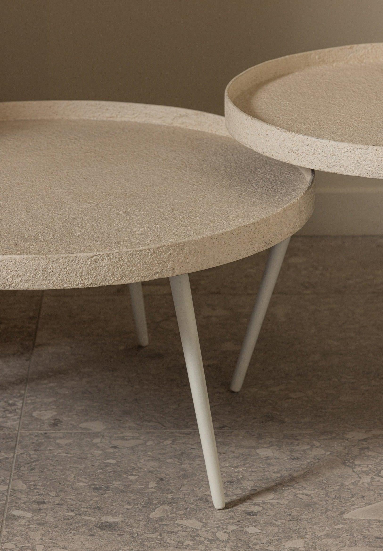 Stolik kawowy BOUNDS kremowy Be Pure    Eye on Design