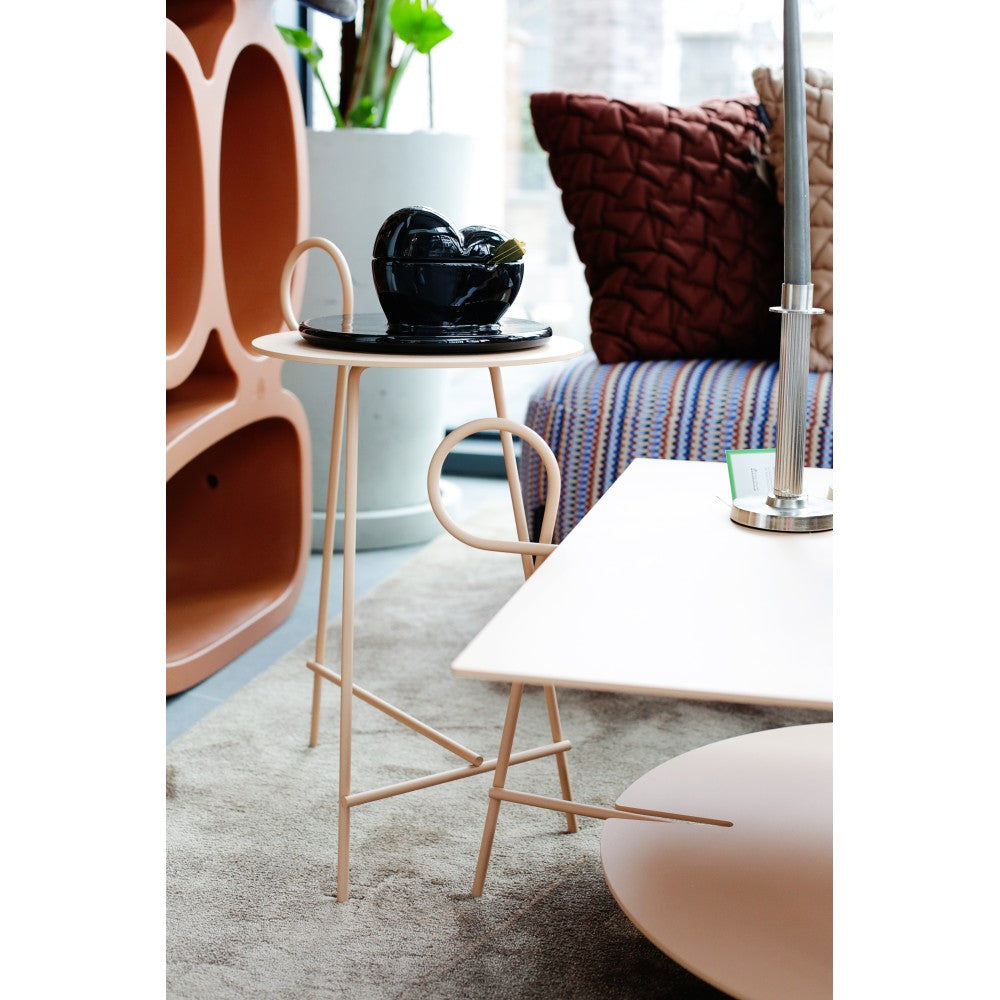 Bočný stolík CARMINA béžový