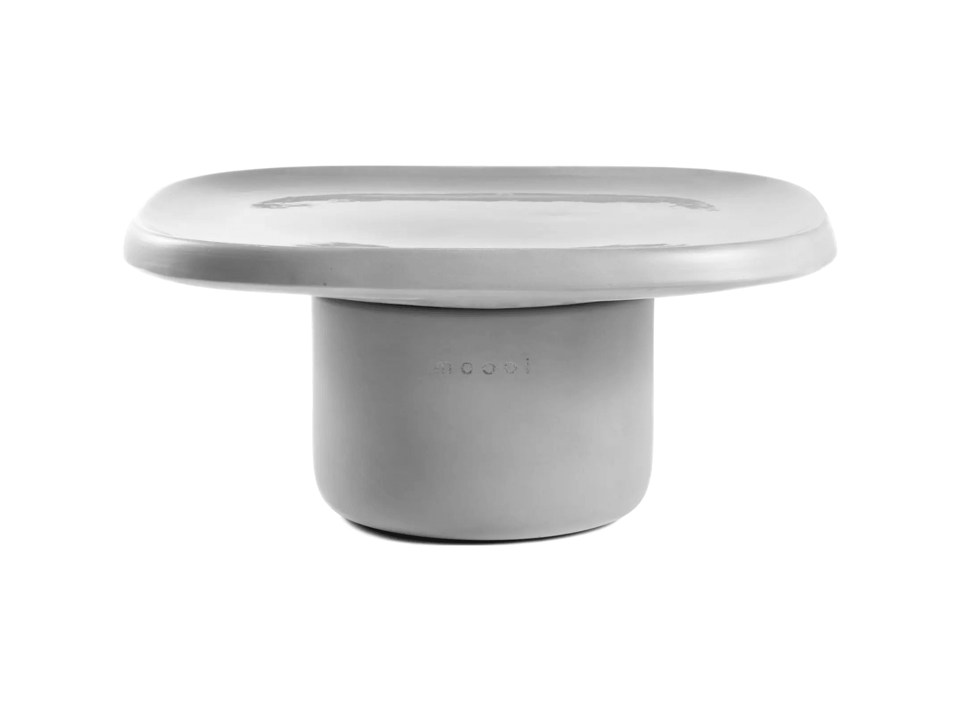 OBON coffee table grey Moooi 61 x 61 cm Eye on Design