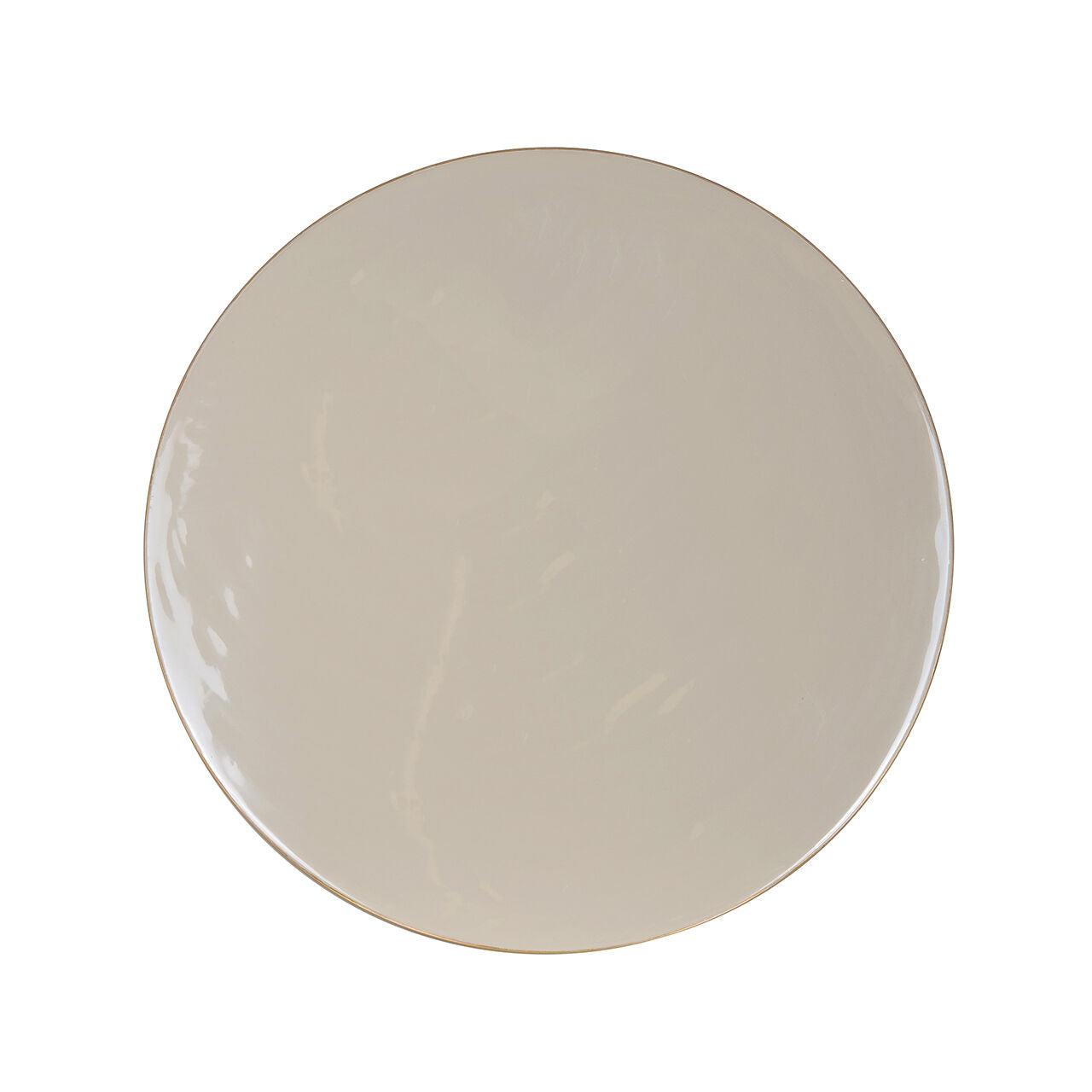 Stolik NAYA beżowy ze złotą podstawą Richmond Interiors    Eye on Design