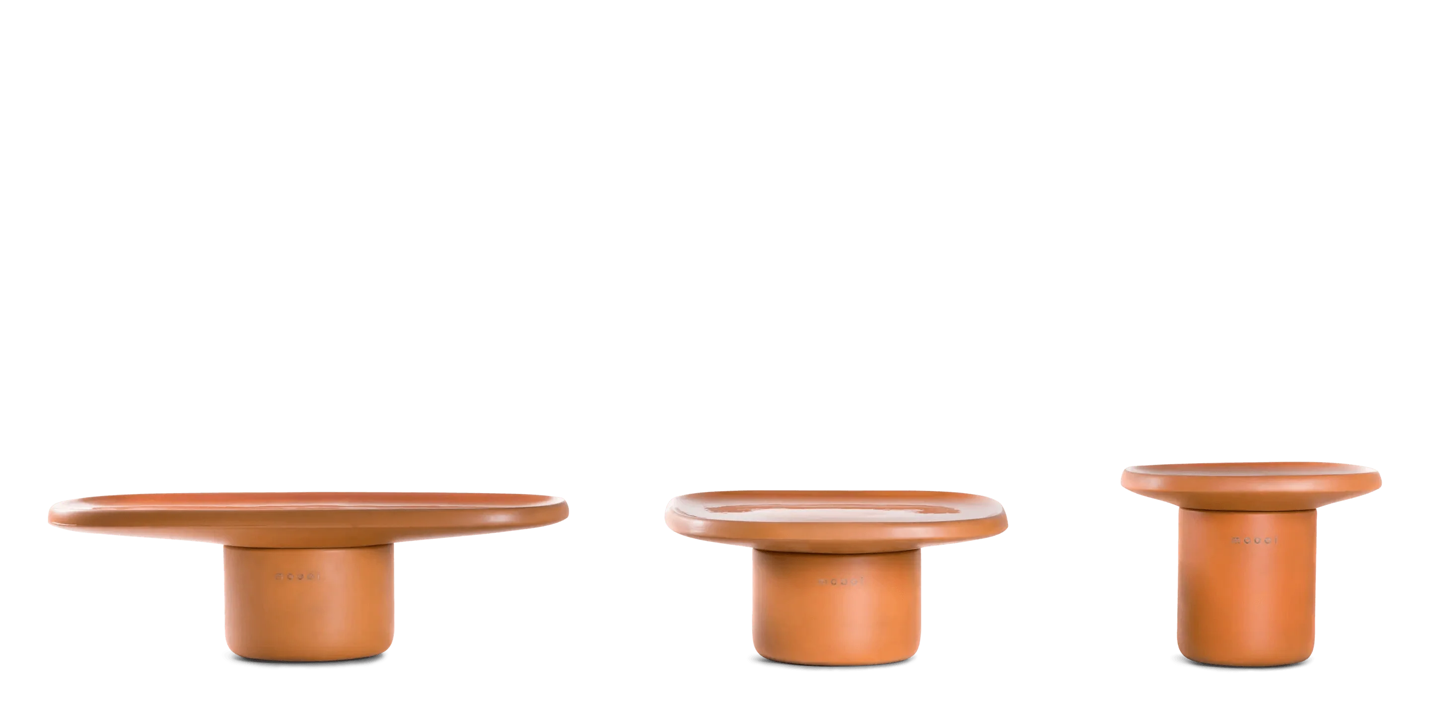 OBON terracotta table Moooi Eye on Design