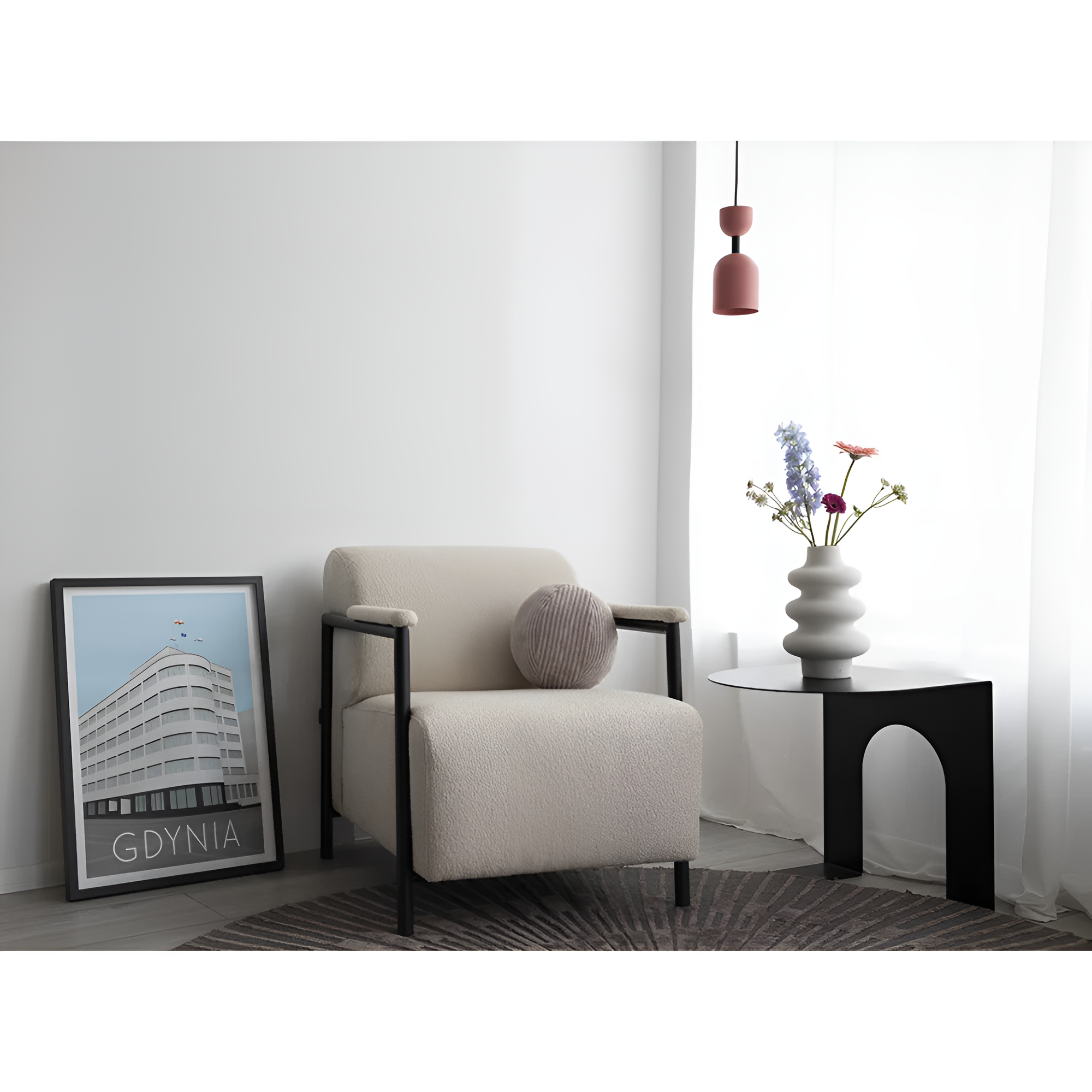 Lampa wisząca SUPURU czarny