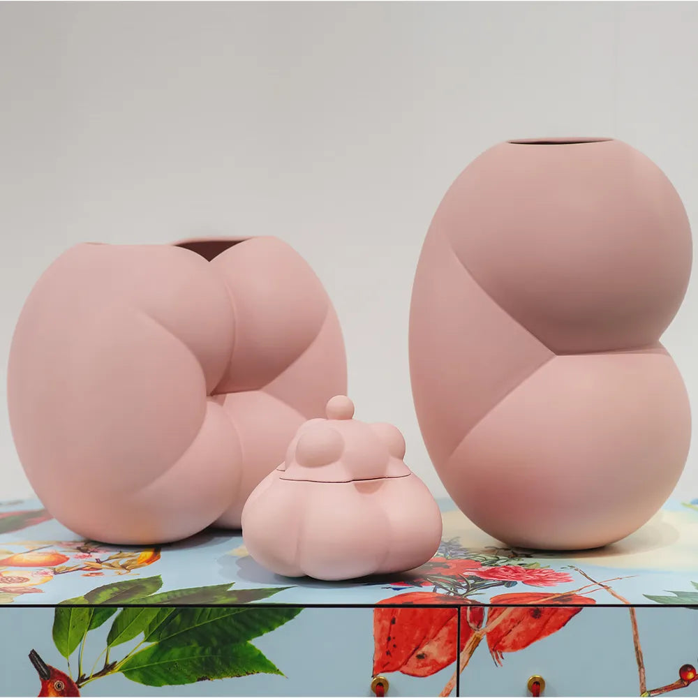 Vase Peaches - Emmeline pink ceramics