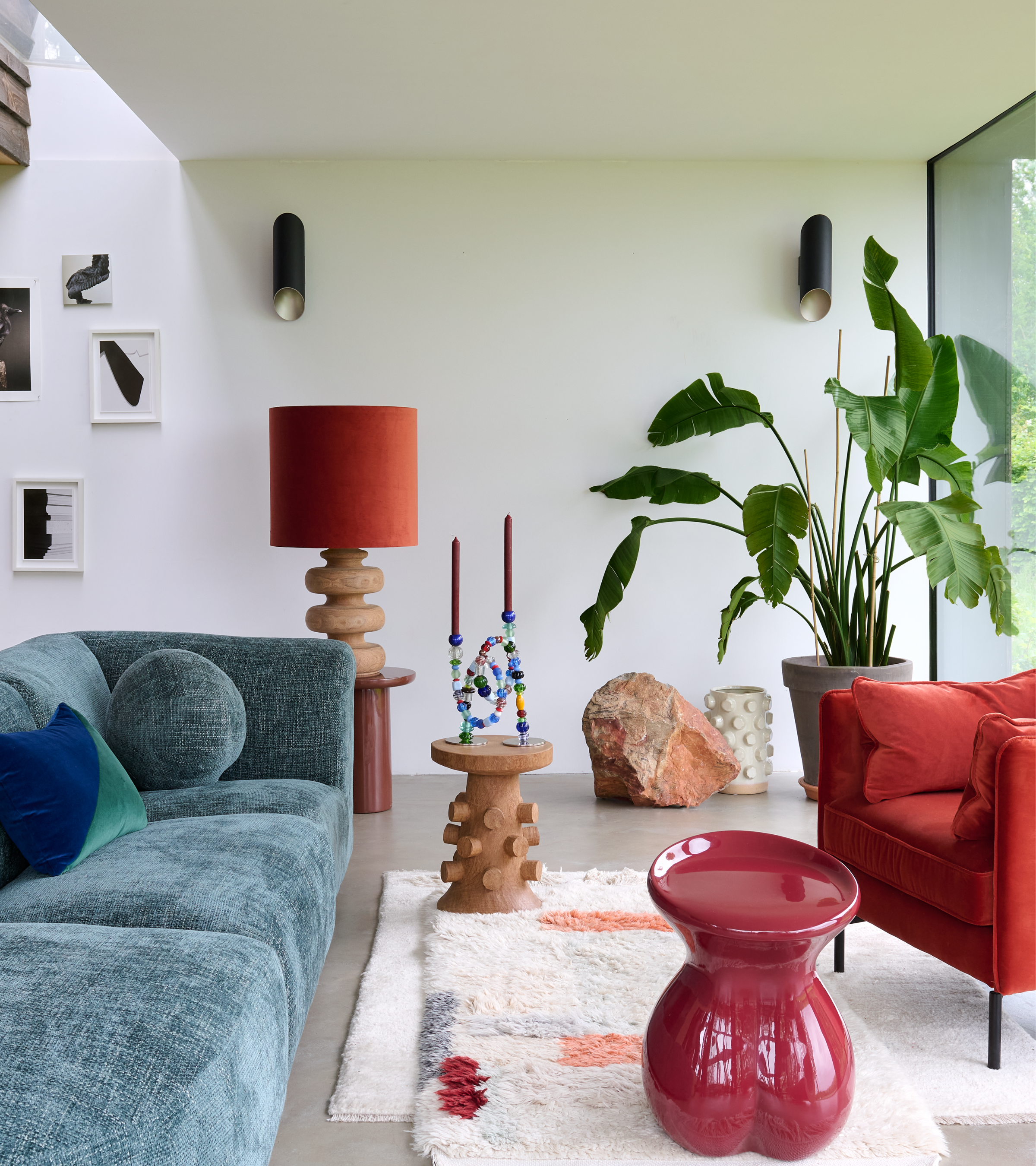 Stolička BODY burgundská