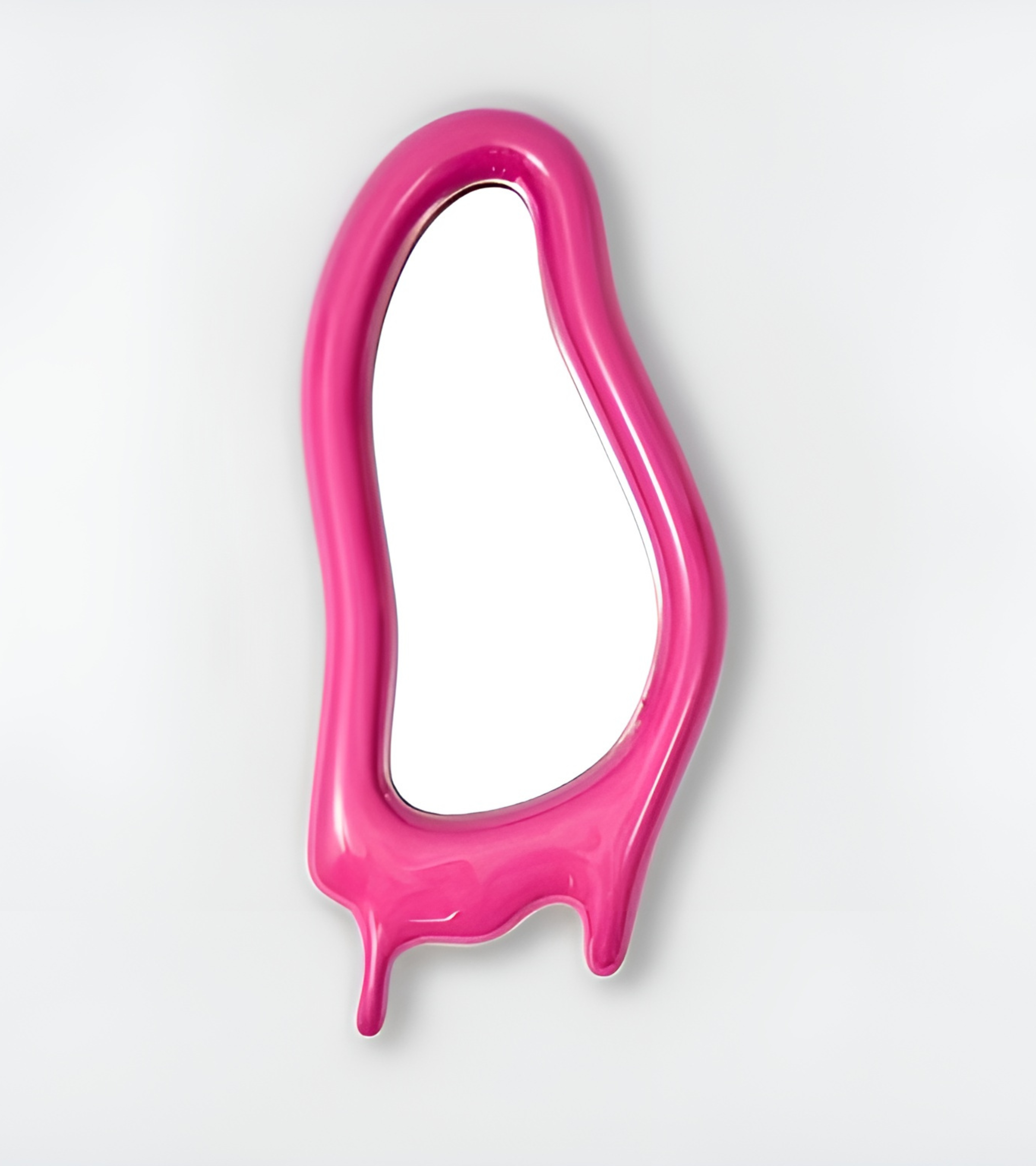 MELTING LONG pink mirror