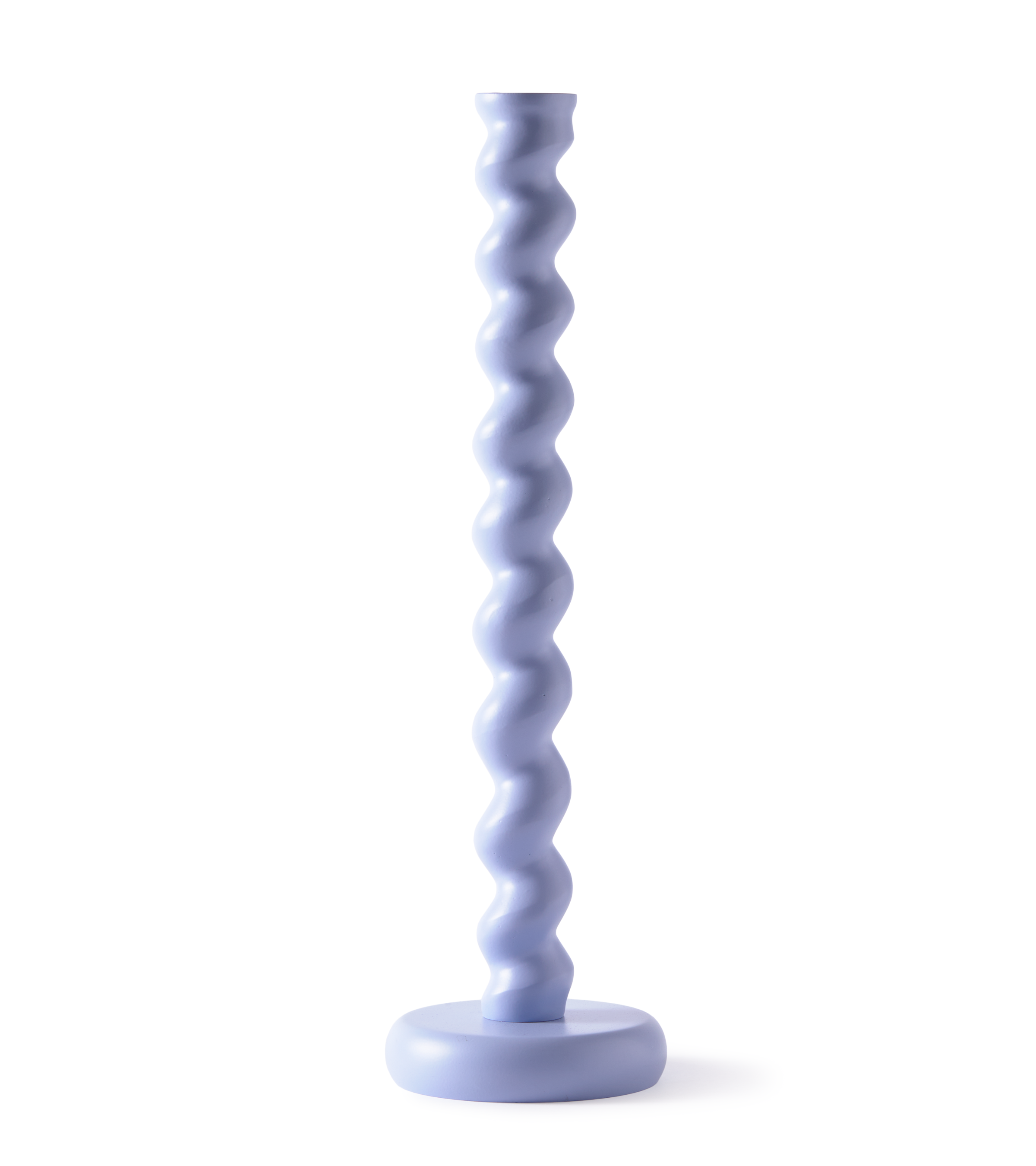 Svietnik TWISTER svetlomodrý