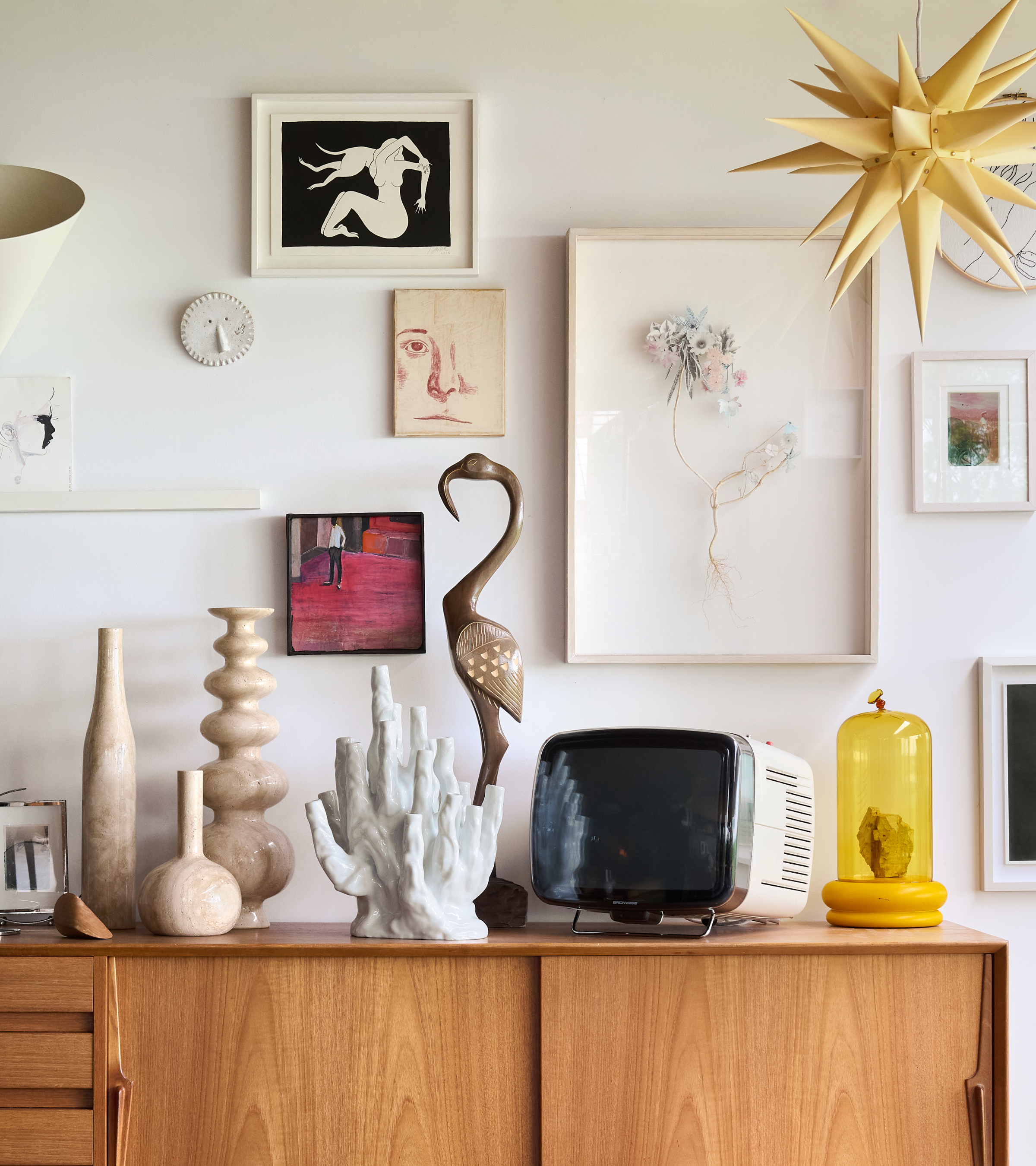 Dekorácia BALLOON žltá