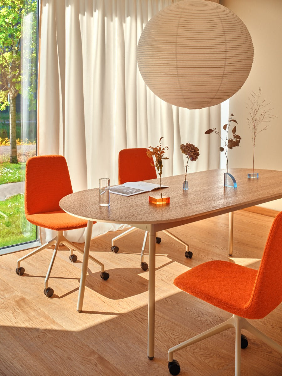 Krzesło obrotowe ULTI aluminiowa podstawa z kółkami