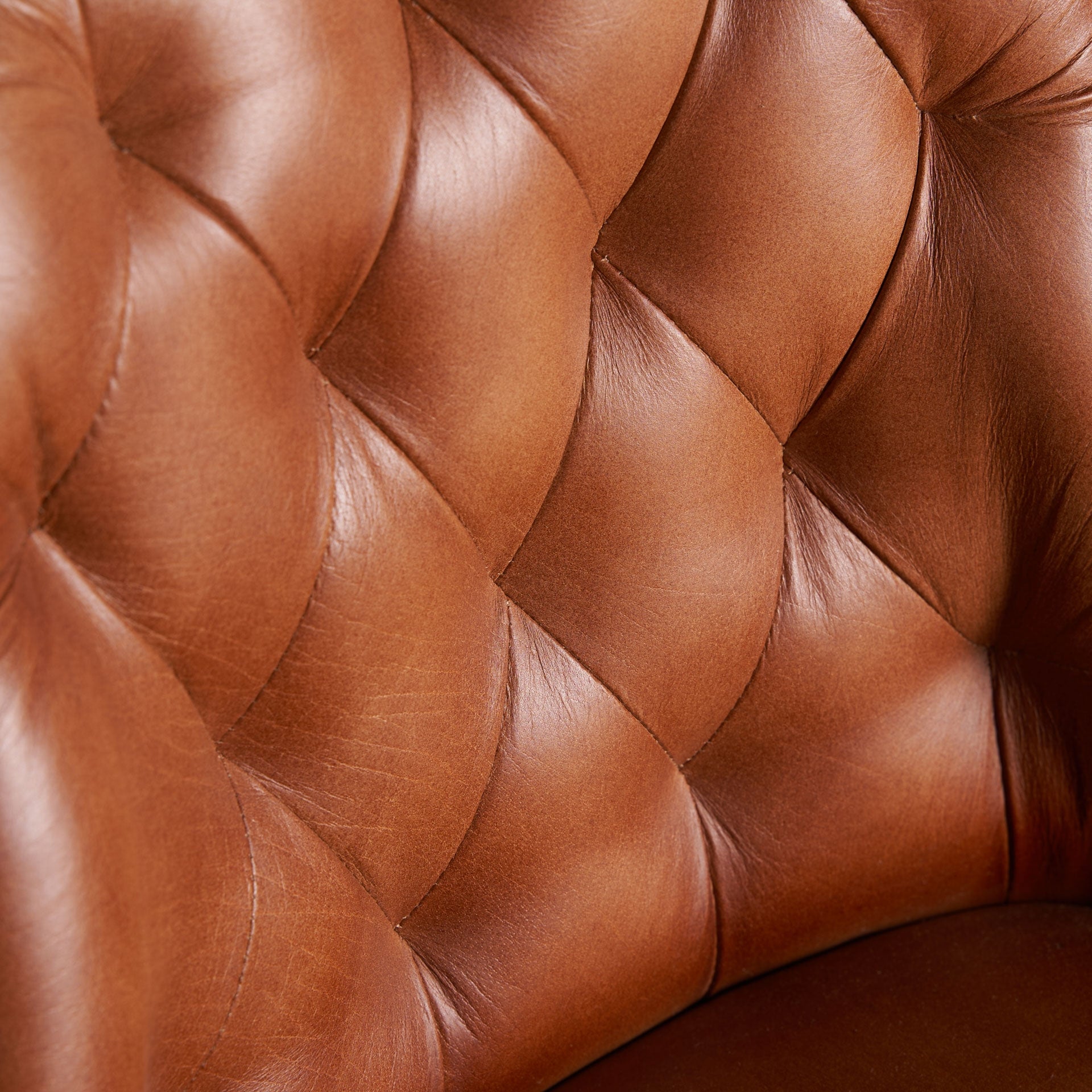 DEXTER Bar Stool Brown Leather with Black Base