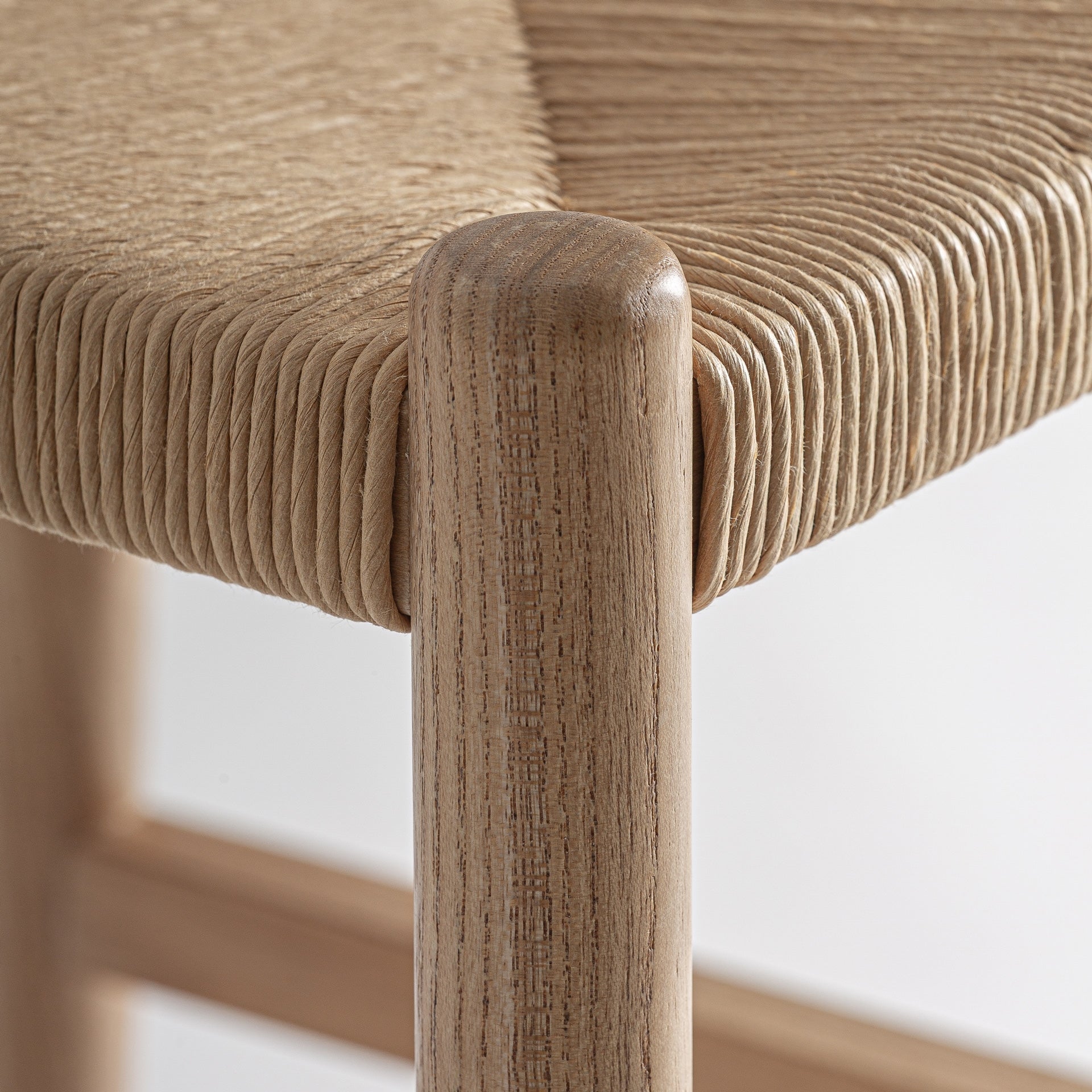 JALEHA Bar Stool in Elm Wood