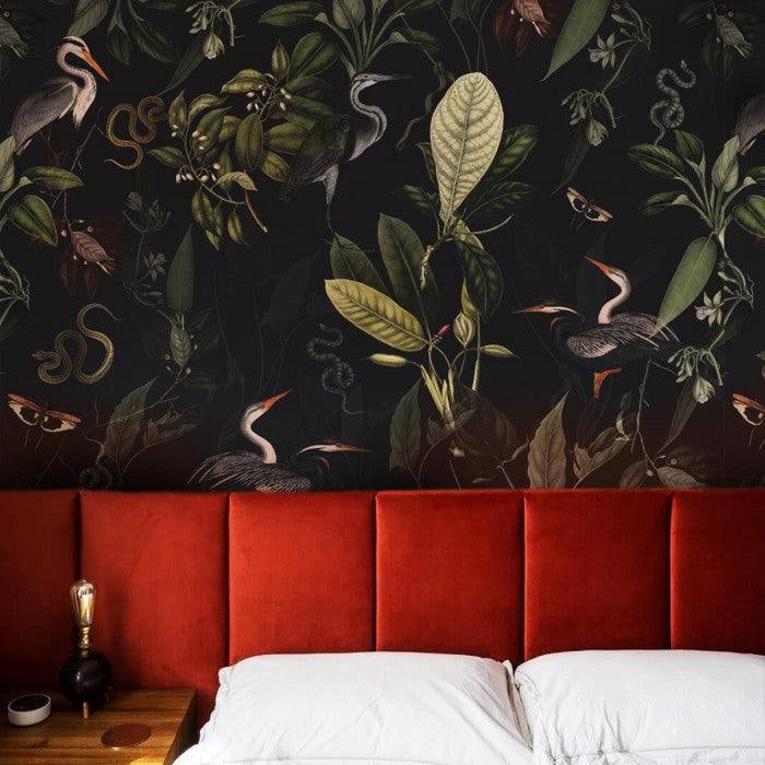 Tapeta Dark Heron Wallcolors    Eye on Design