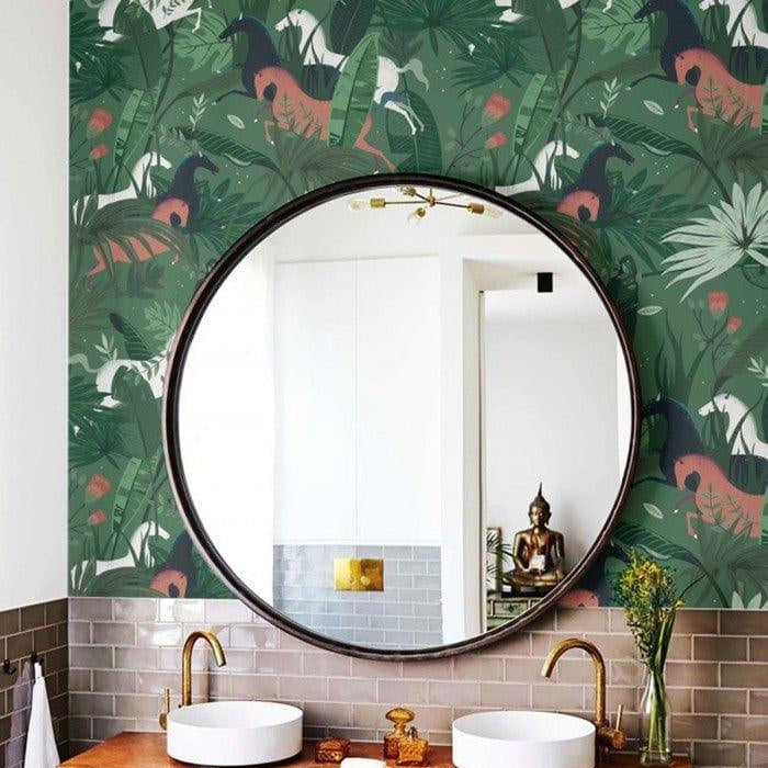 Tapeta DREAM HORSES GREEN Wallcolors    Eye on Design