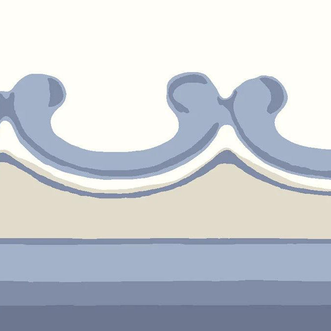 Tapeta FOLIE - Broderie Border niebieski Cole & Son Default Title   Eye on Design