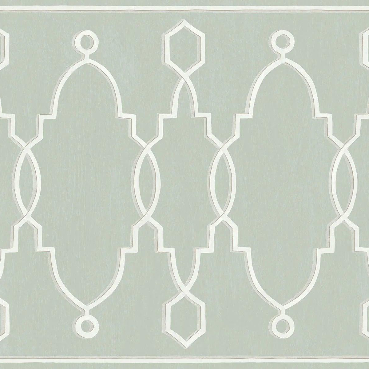 Tapeta FOLIE - Parterre Border szary błękit Cole & Son Default Title   Eye on Design