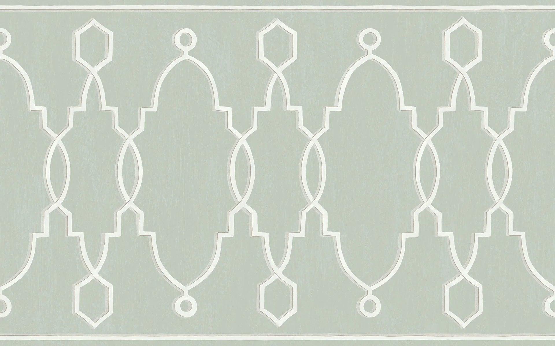 Tapeta FOLIE - Parterre Border szary błękit Cole & Son Default Title   Eye on Design