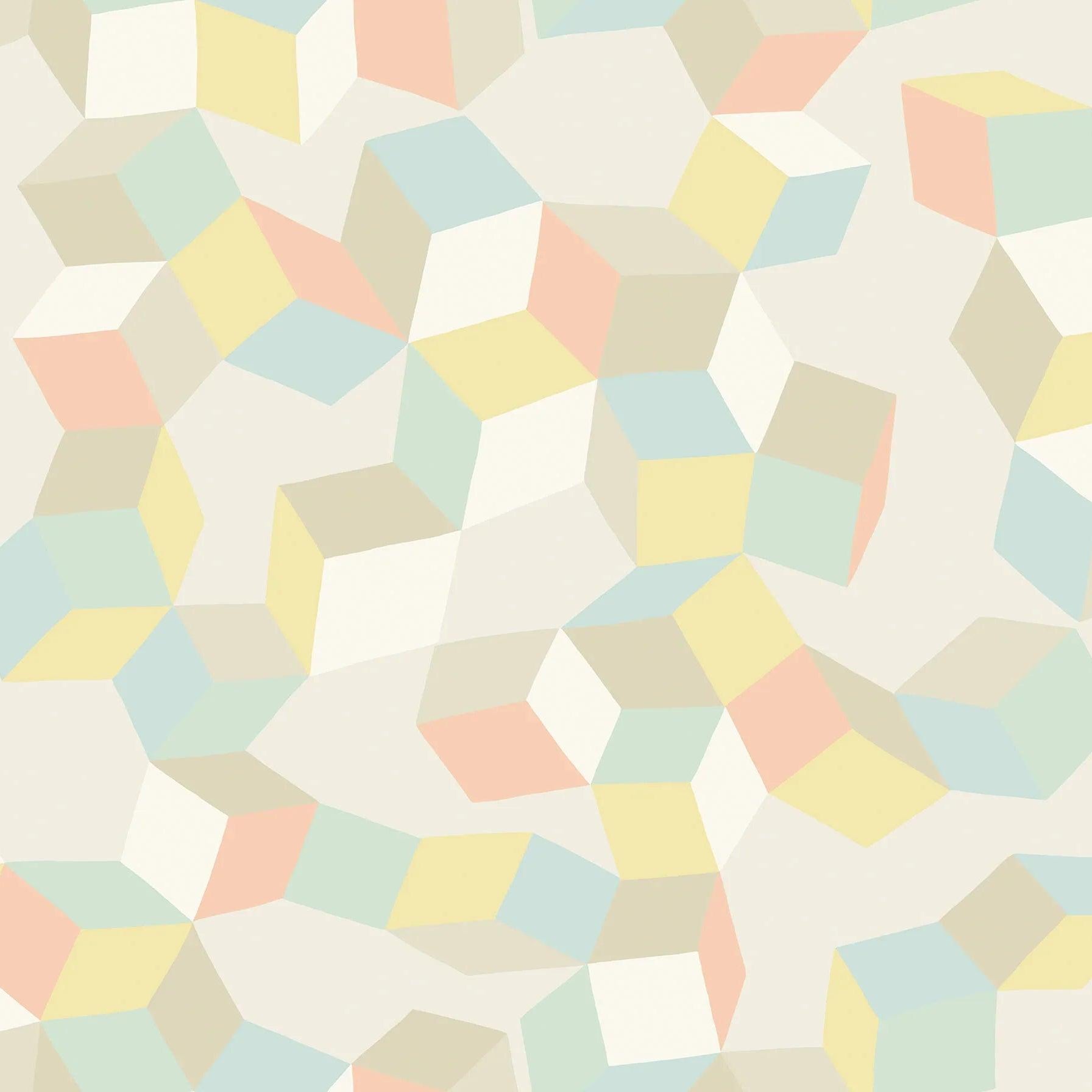 Tapeta GEOMETRIC II - Puzzle wielobarwny Cole & Son    Eye on Design