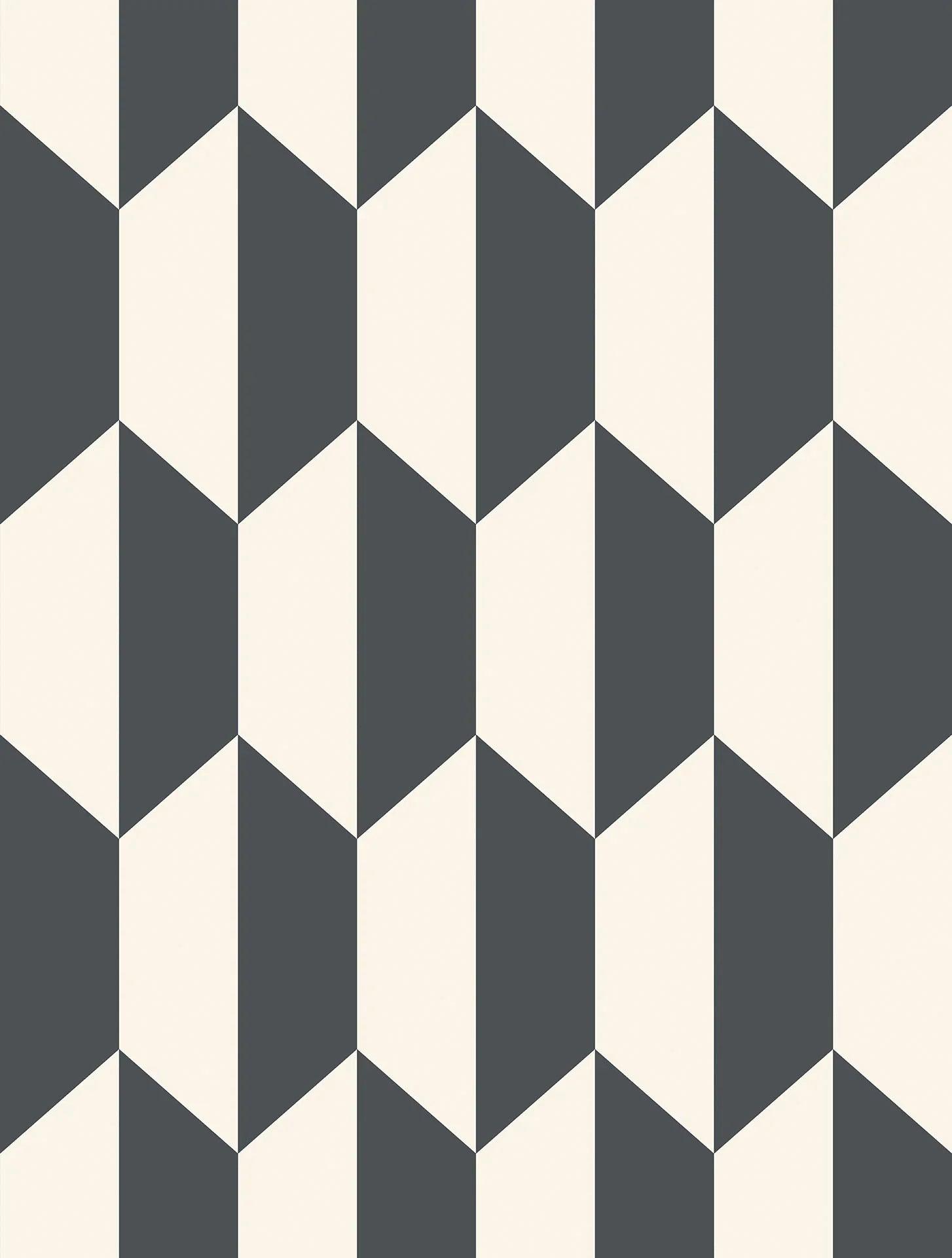 Tapeta GEOMETRIC II - Tile czarny Cole & Son    Eye on Design