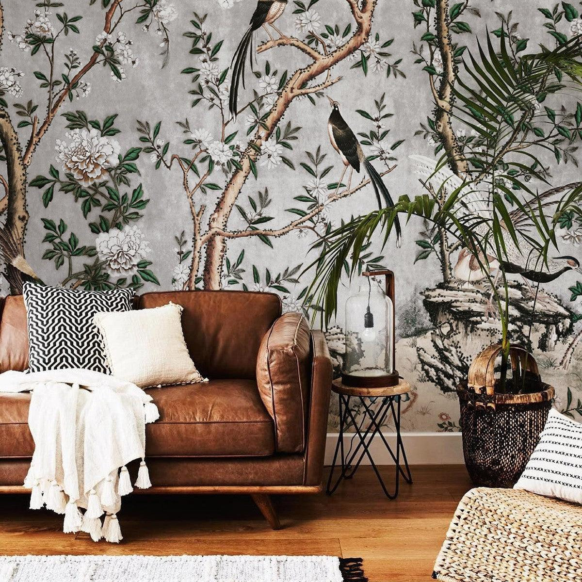 Tapeta GRAY CHINOISERIE Wallcolors    Eye on Design