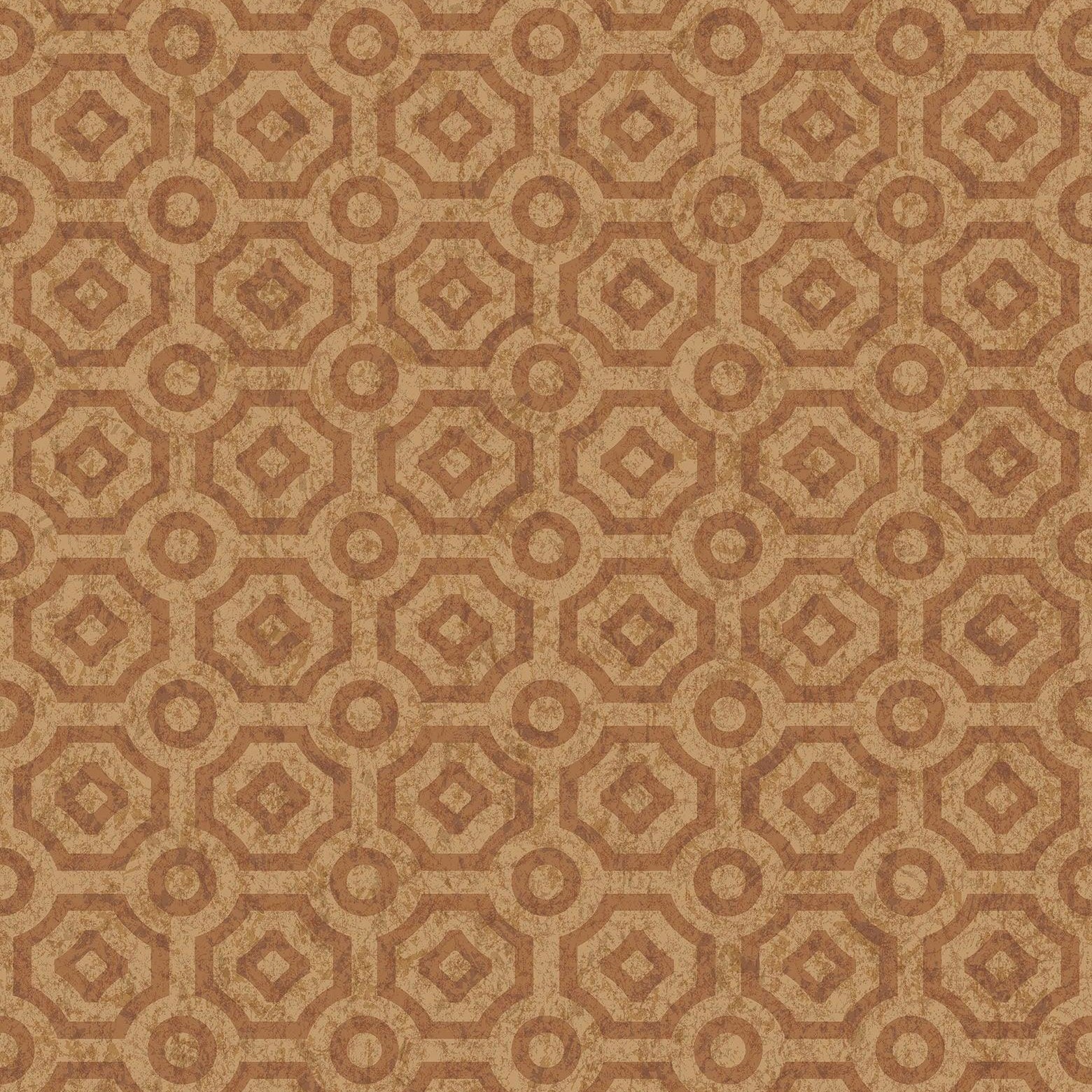 Tapeta HRP GREAT MASTERS - Queen's Quarter metaliczna miedź Cole & Son    Eye on Design